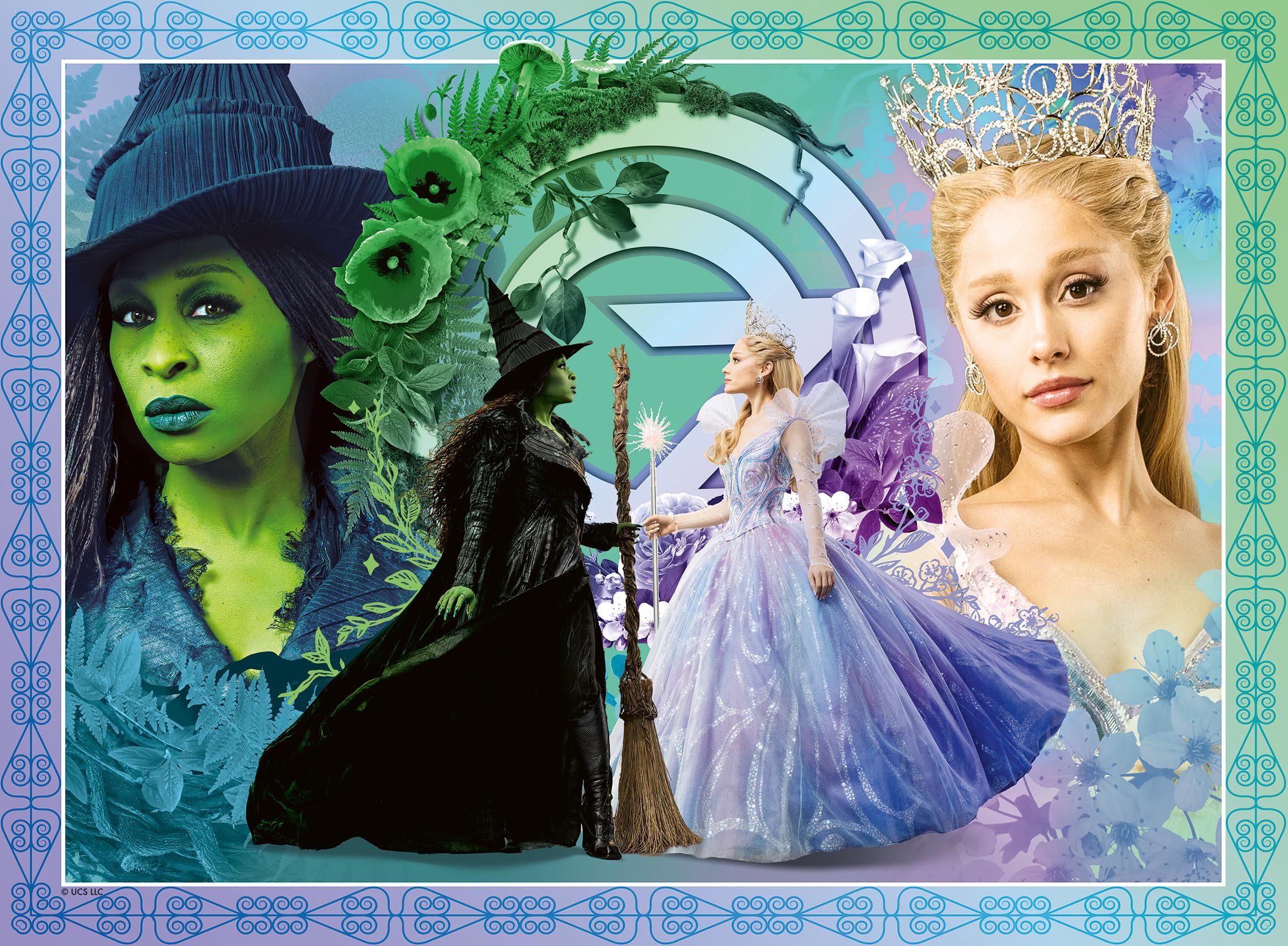 Ravensburger Wicked 2 XXL 100-Piece Jigsaw Puzzle - Large Format Movie Puzzle for Kids Age 6+ 1