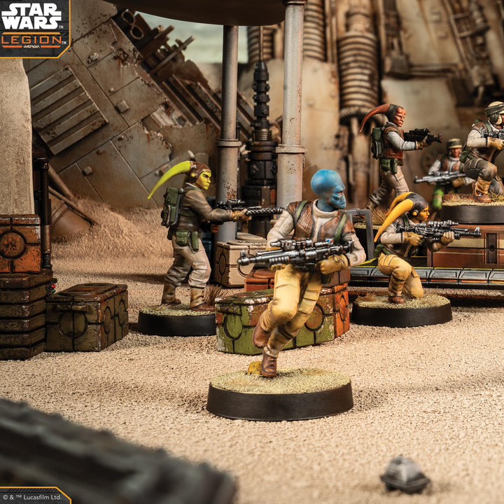 Star Wars Legion: Rebel Troopers Miniatures Set by Atomic Mass Games