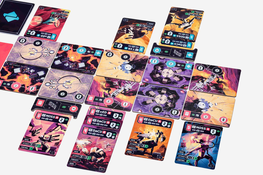 Undaunted 2200: Line of Fire – Burnt Moon Deckbuilding Card Game