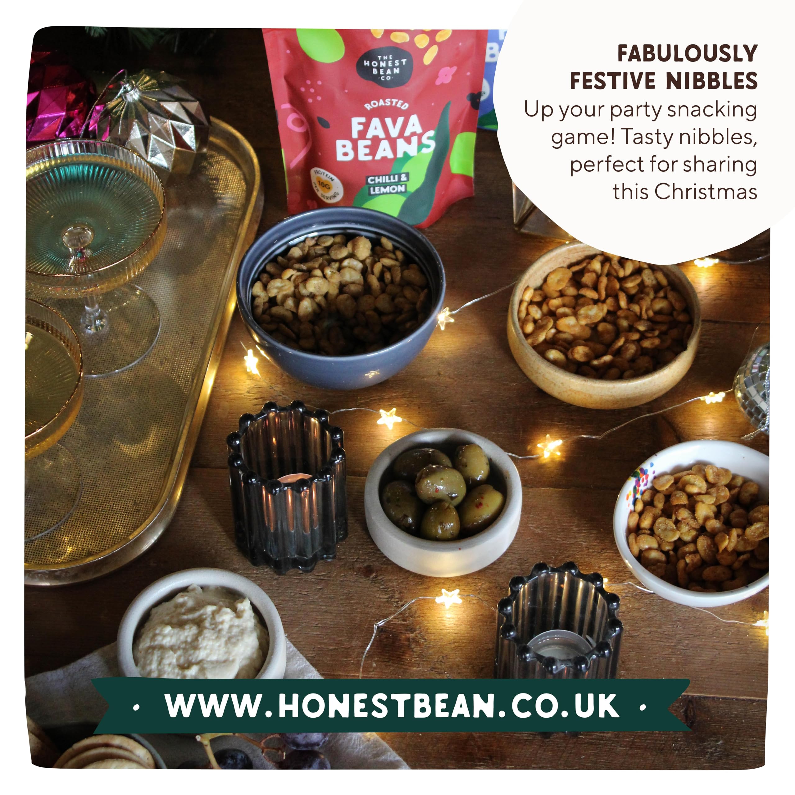 The Honest Bean Co. Geröstete Favabohnen, leicht gesalzen, proteinreicher veganer Snack, 120 g 8