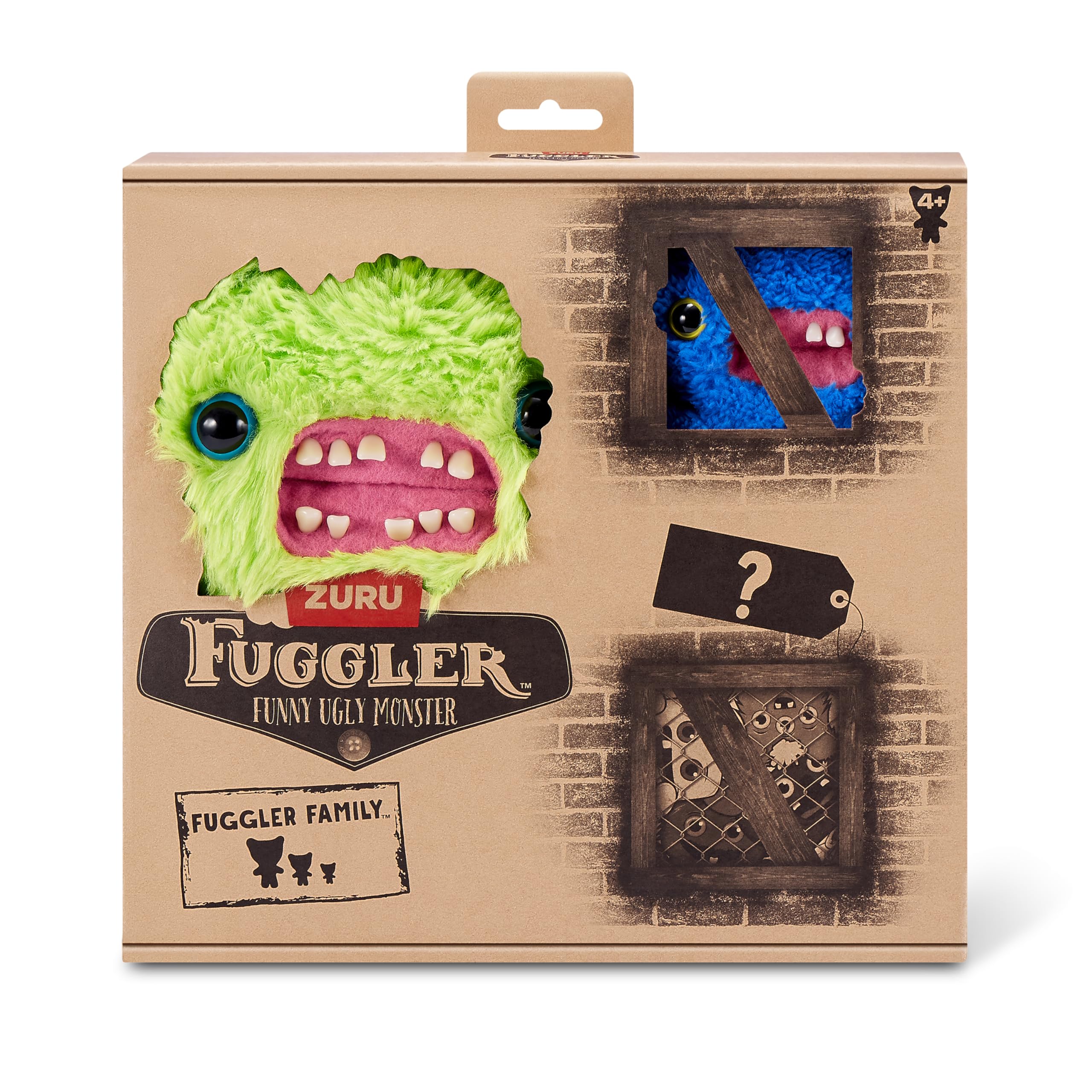 Fuggler Fugg Family by ZURU - Funny Ugly Monster Plush Collectible (Screech) 8