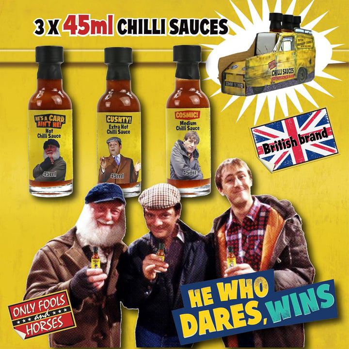 Kimm & Miller - Only Fools and Horses Chilli Sauce Gift Set