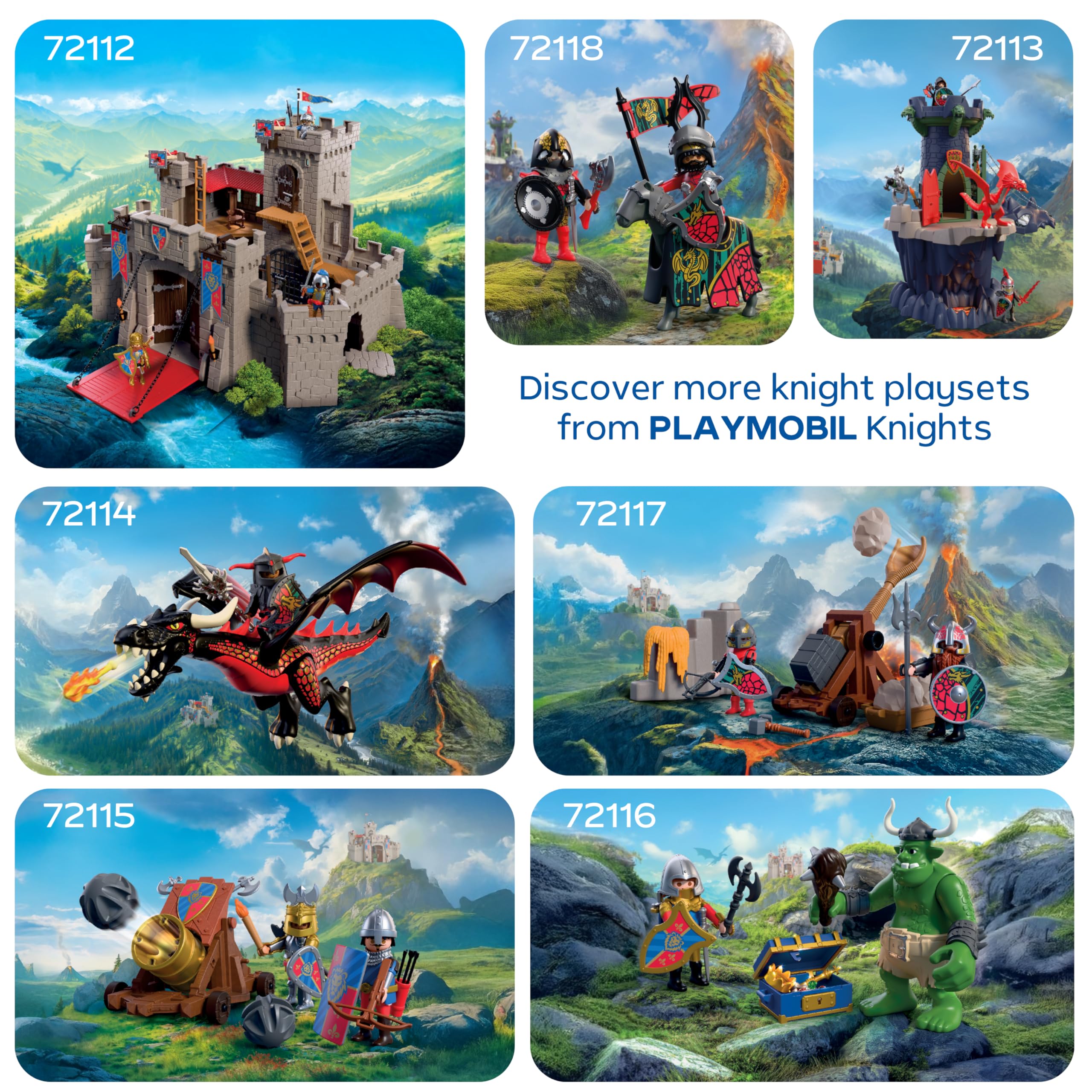 Playmobil Troll with Lion Knight Treasure | Figure Set | Model 72116 5