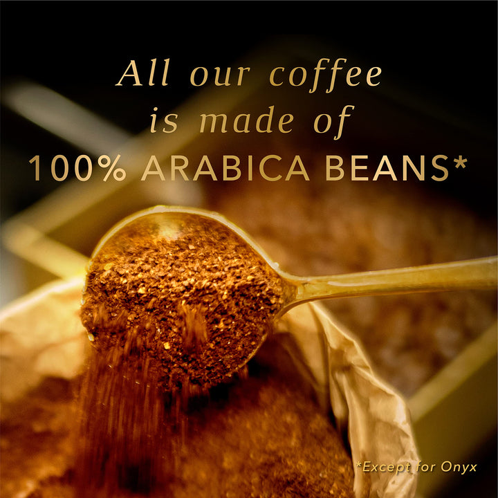 L"OR Espresso Onyx Coffee Beans 500g - Intense Dark Roast Blend