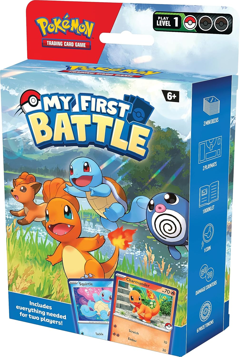 Pokémon TCG: My First Battle—Charmander and Squirtle Mini Decks