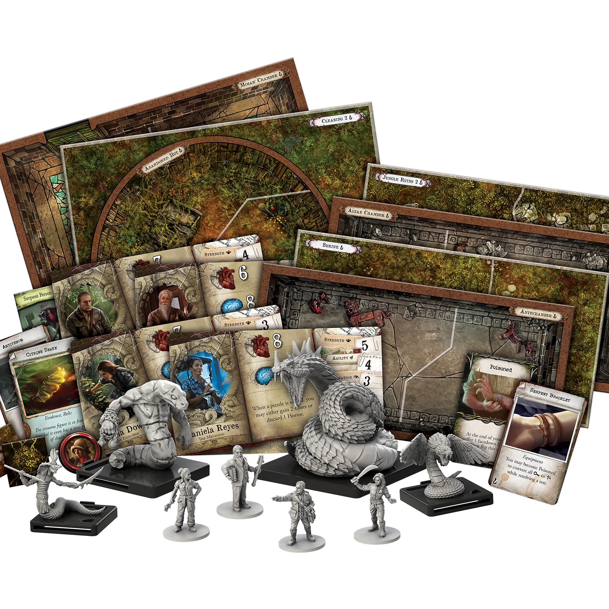Fantasy Flight Games Mansions of Madness 2nd Edition: Path of the Serpent Expansion 4