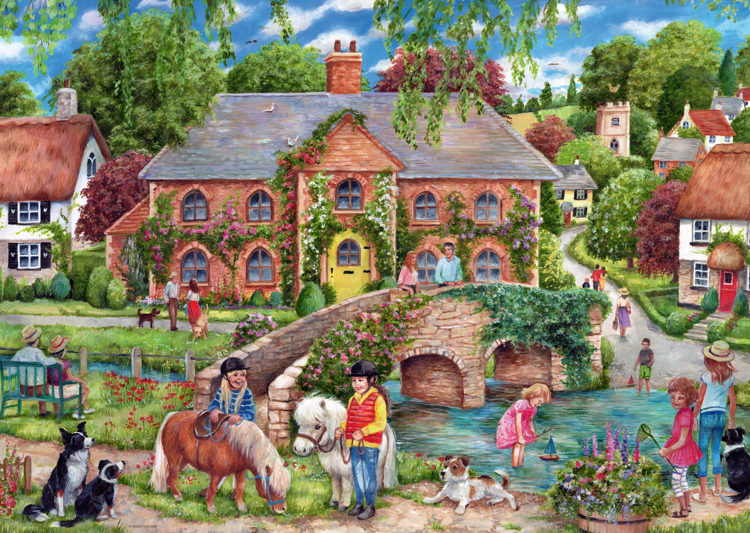 Ravensburger Village Life 1000 Piece Jigsaw Puzzle for Adults and Kids 1