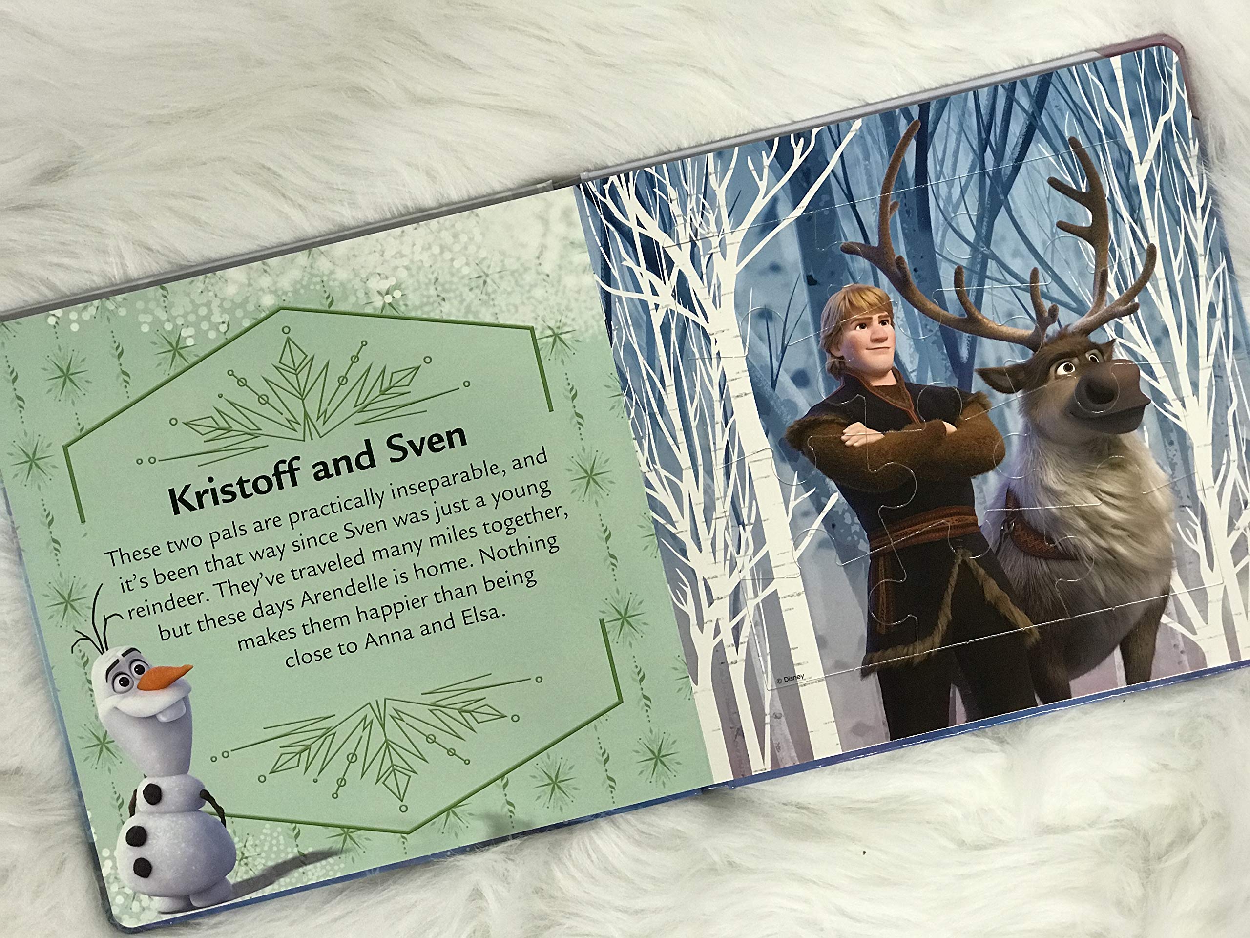 Phidal Disney Frozen 2 My First Puzzle Book | 10-Page Board Book | 5 Puzzles 2