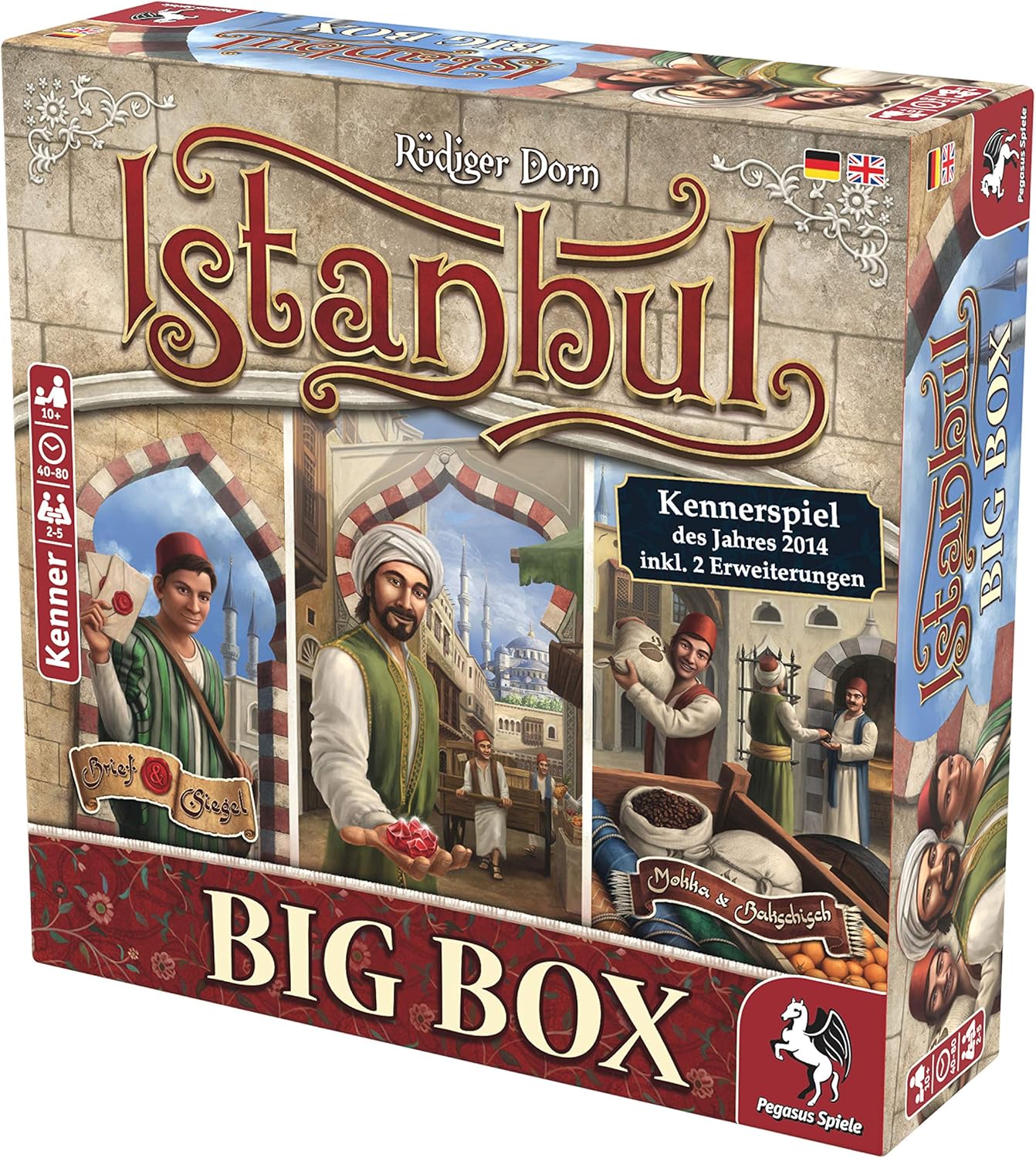Pegasus Spiele Istanbul Big Box Brettspiel 3