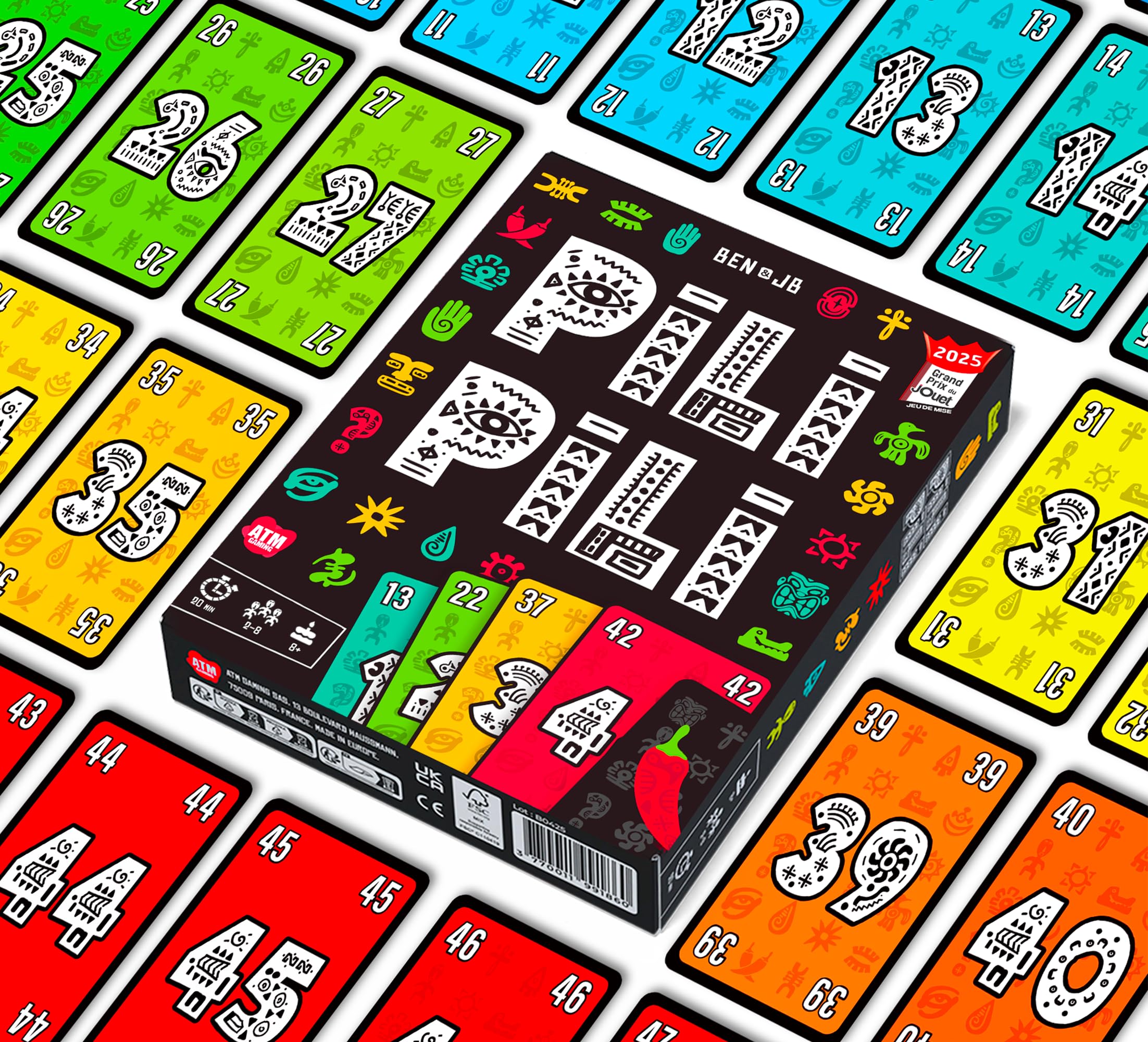 ATM Gaming PILI PILI | Board Game | Card Game for Families and Friends Idea 7
