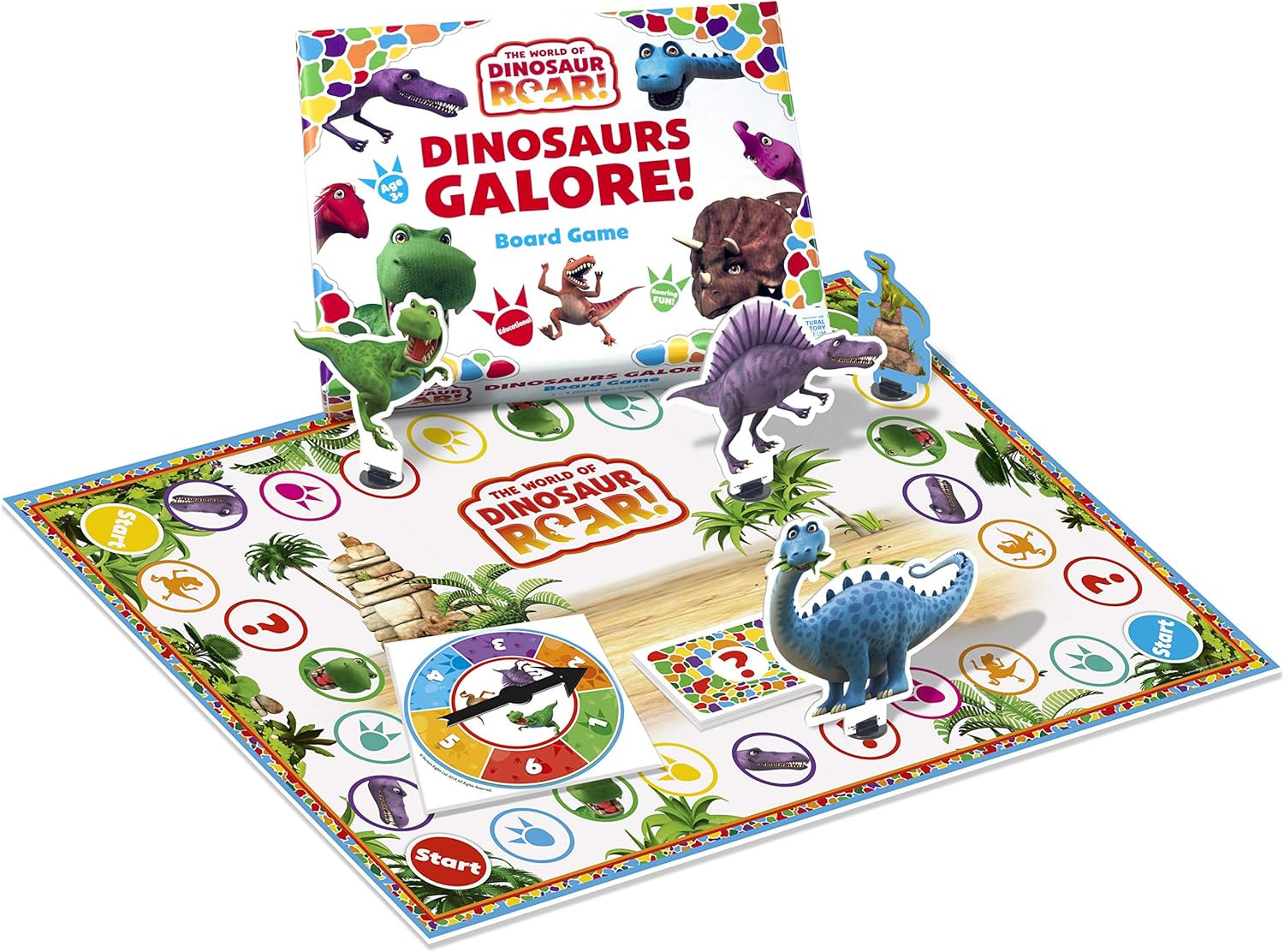The World of Dinosaur Roar Dino Roar Board Game 6