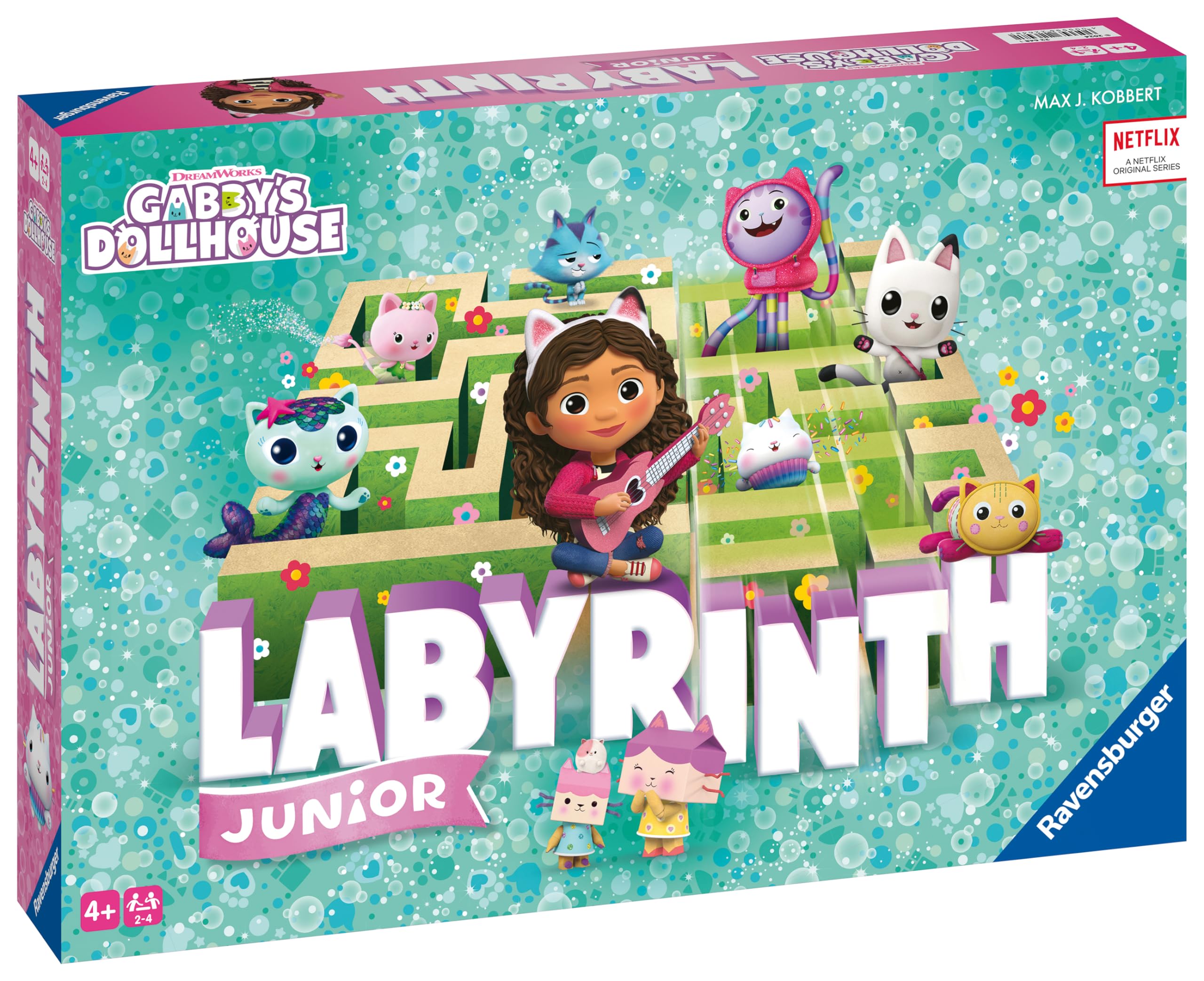 Ravensburger Gabby's Dollhouse Labyrinth Junior Moving Maze Board Game 6