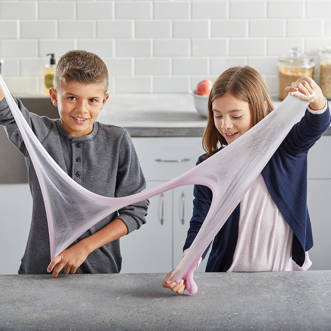 Elmer's Colour Slime Kit - Washable Slime Making Kit with Pink & Purple Glue, Magical Liquid Activator