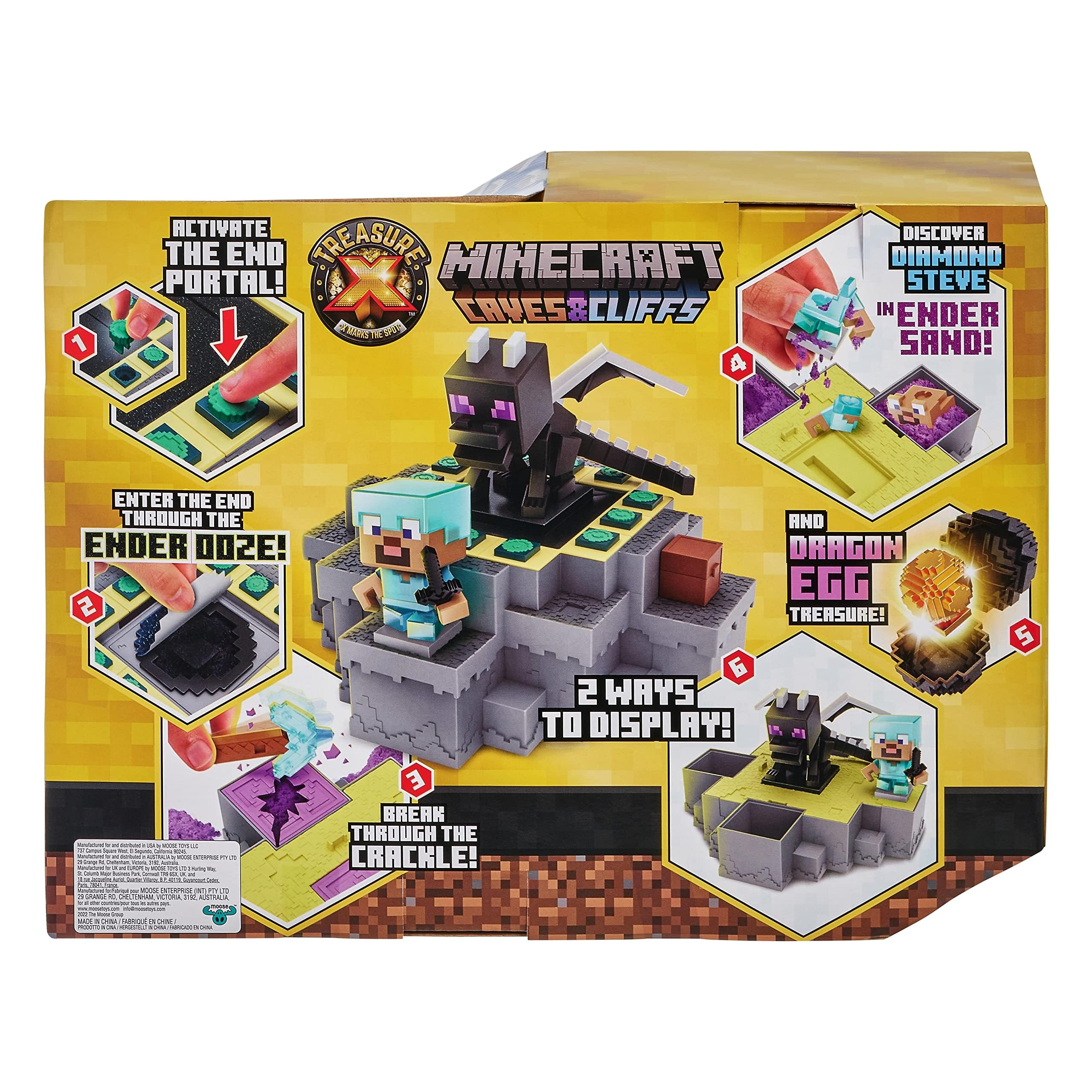 Treasure X Minecraft Höhlen &amp; Klippen – Enderdrachen-Mine &amp; Craft-Spielset 3