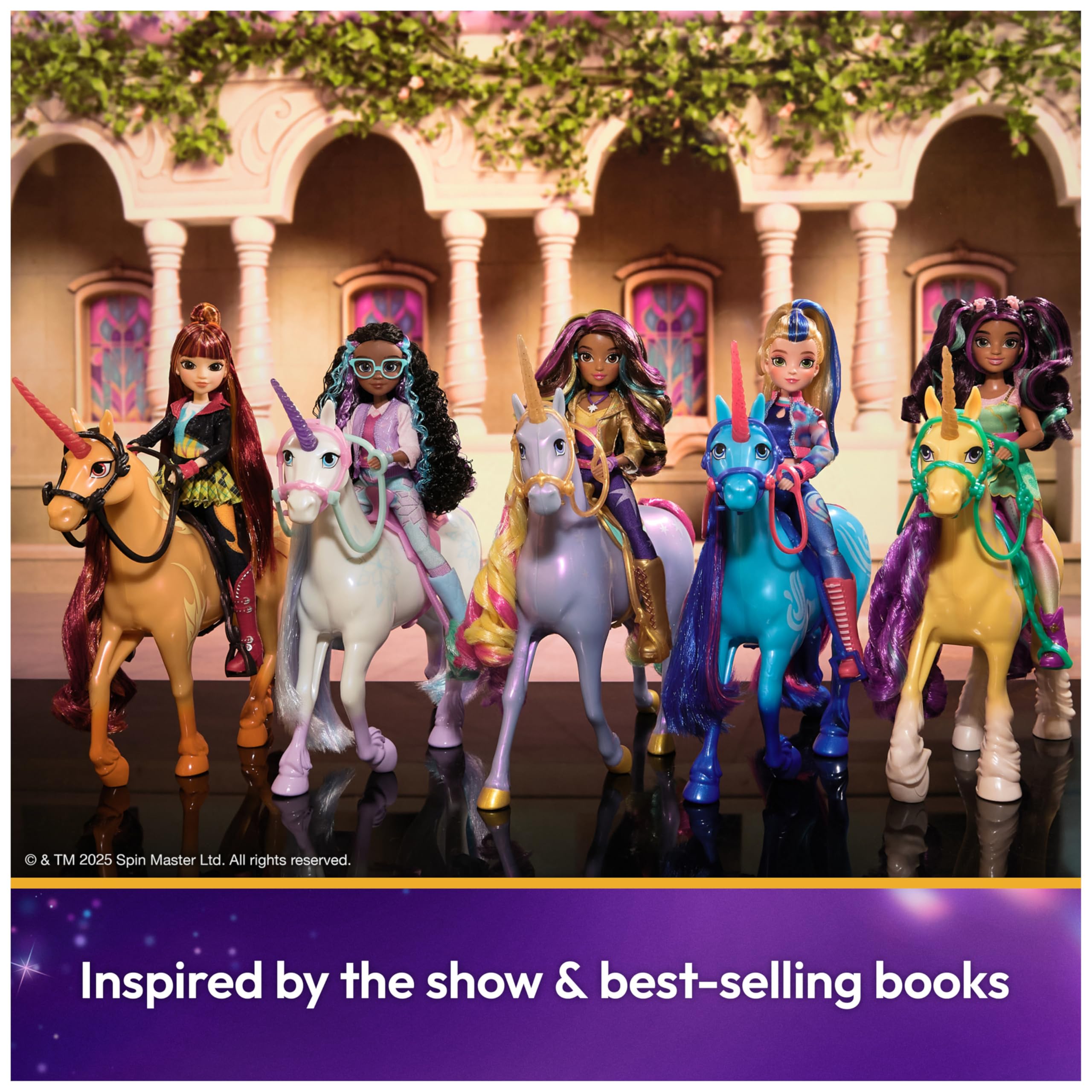 Unicorn Academy Valentina Doll - 24cm with Highlighted Hair & 5 Fashion Accessories 8