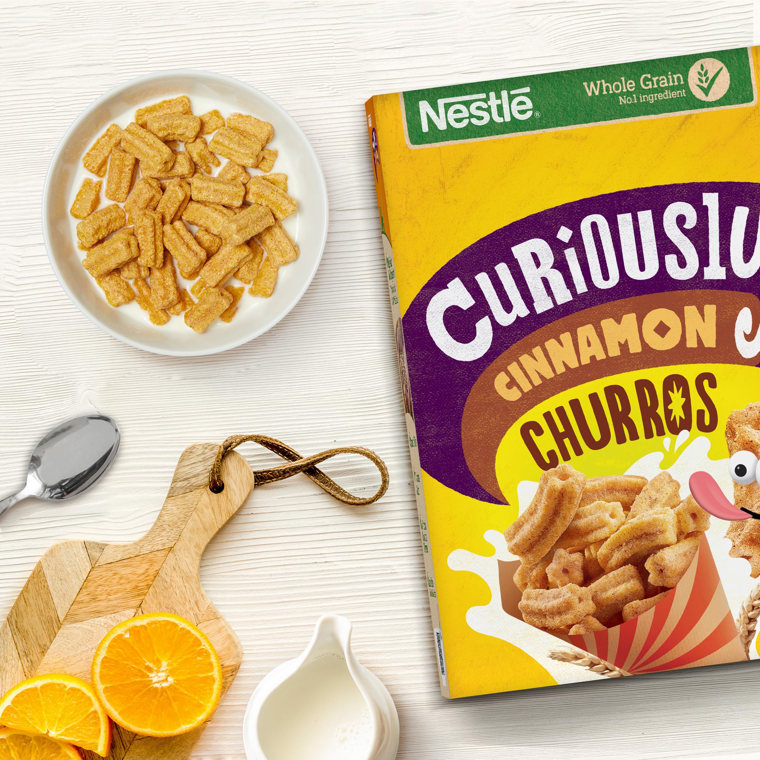 Nestlé Curiously Churros Cereal, 360g 4