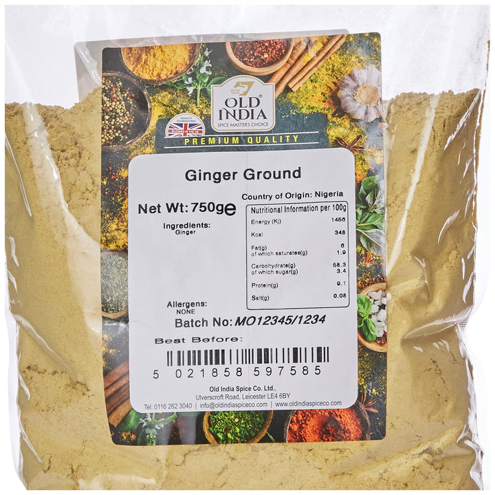 Old India - Ground Ginger 750g