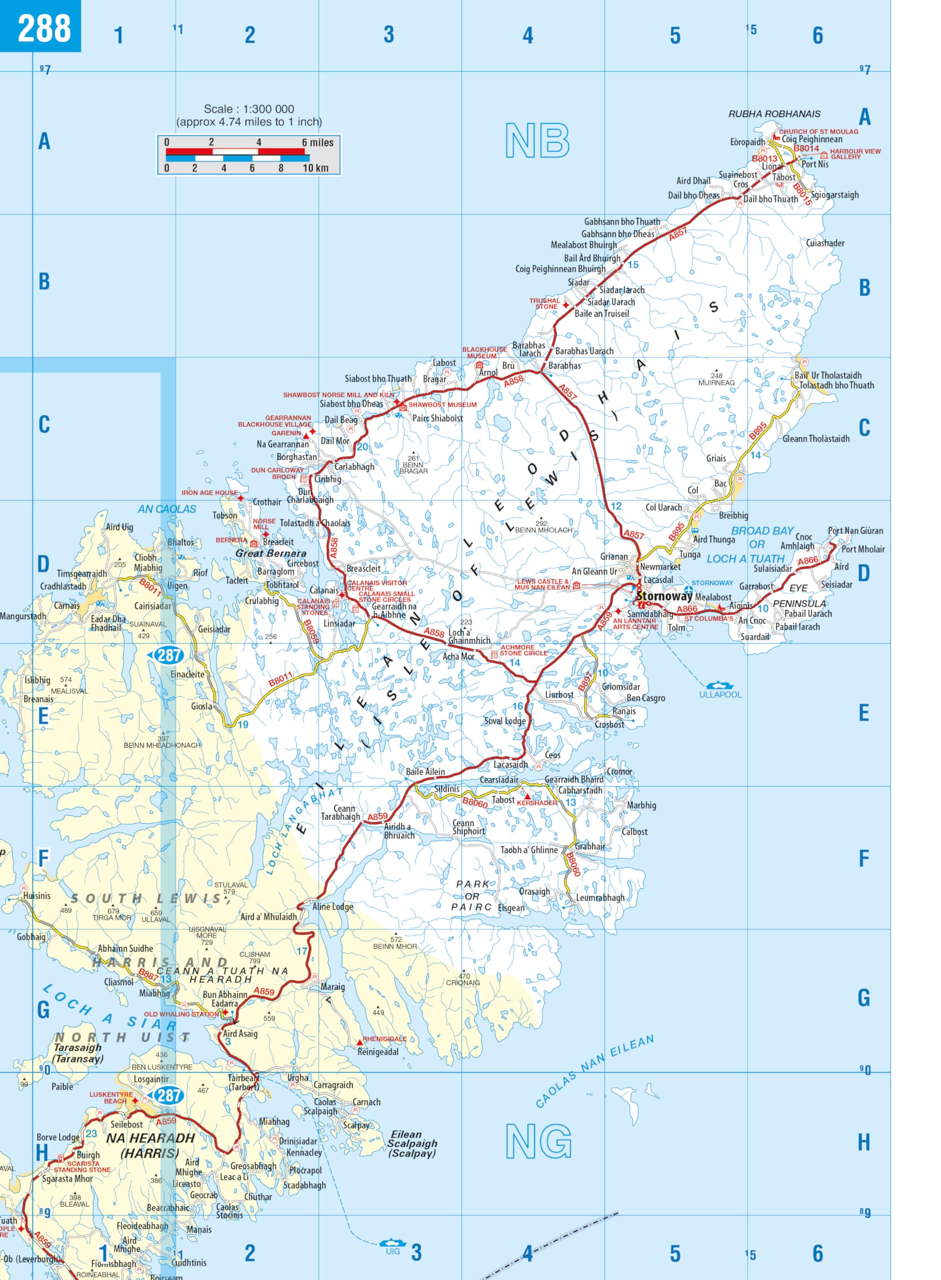 Philip's 2026 Easy to Read Road Atlas of Britain - A4 Spiral Bound | 1:150,000 Scale | 352 Pages 5