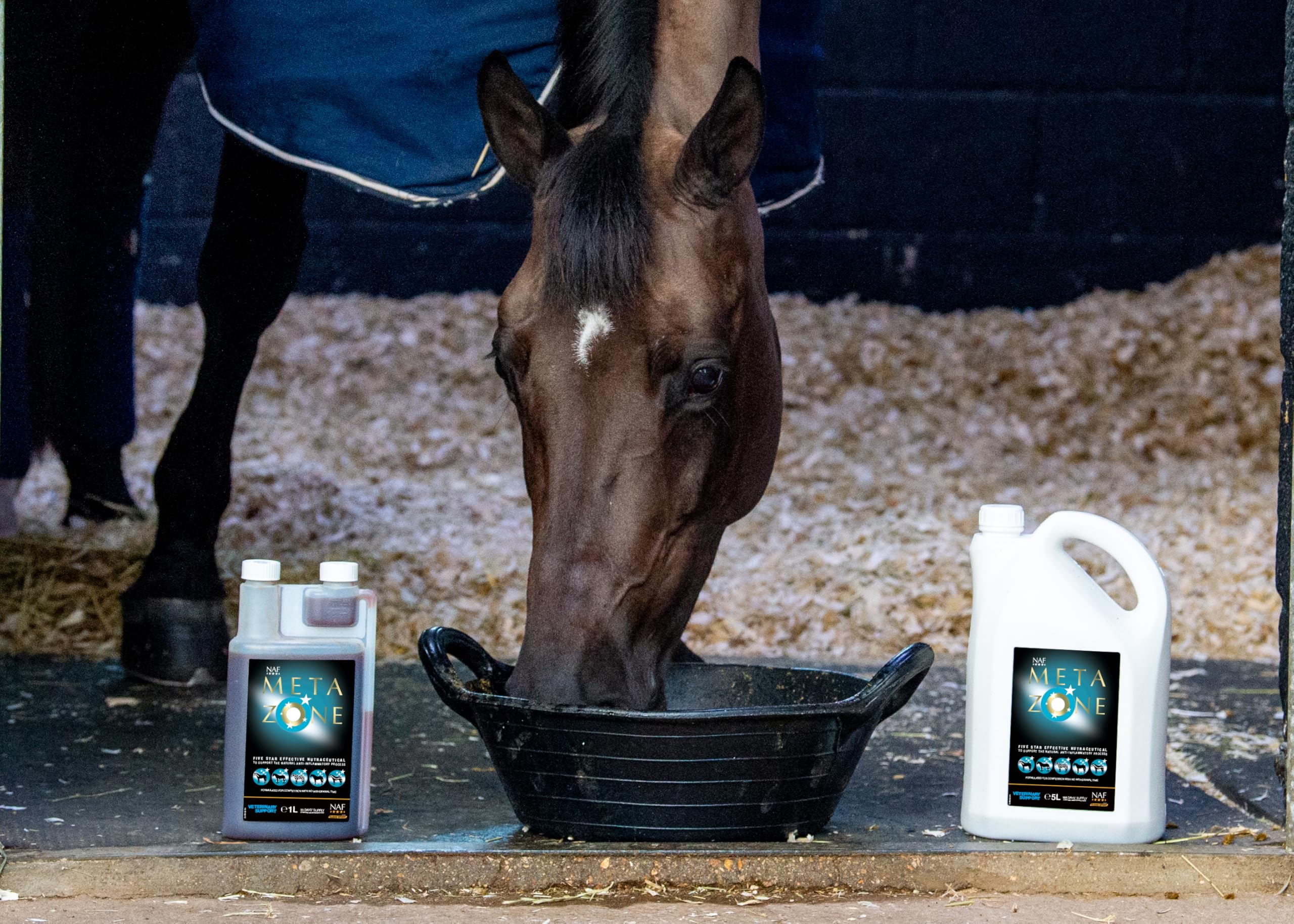 NAF Five Star Metazone Liquid - Natural Anti-Inflammatory Support for Horses | 1L Liquid 3