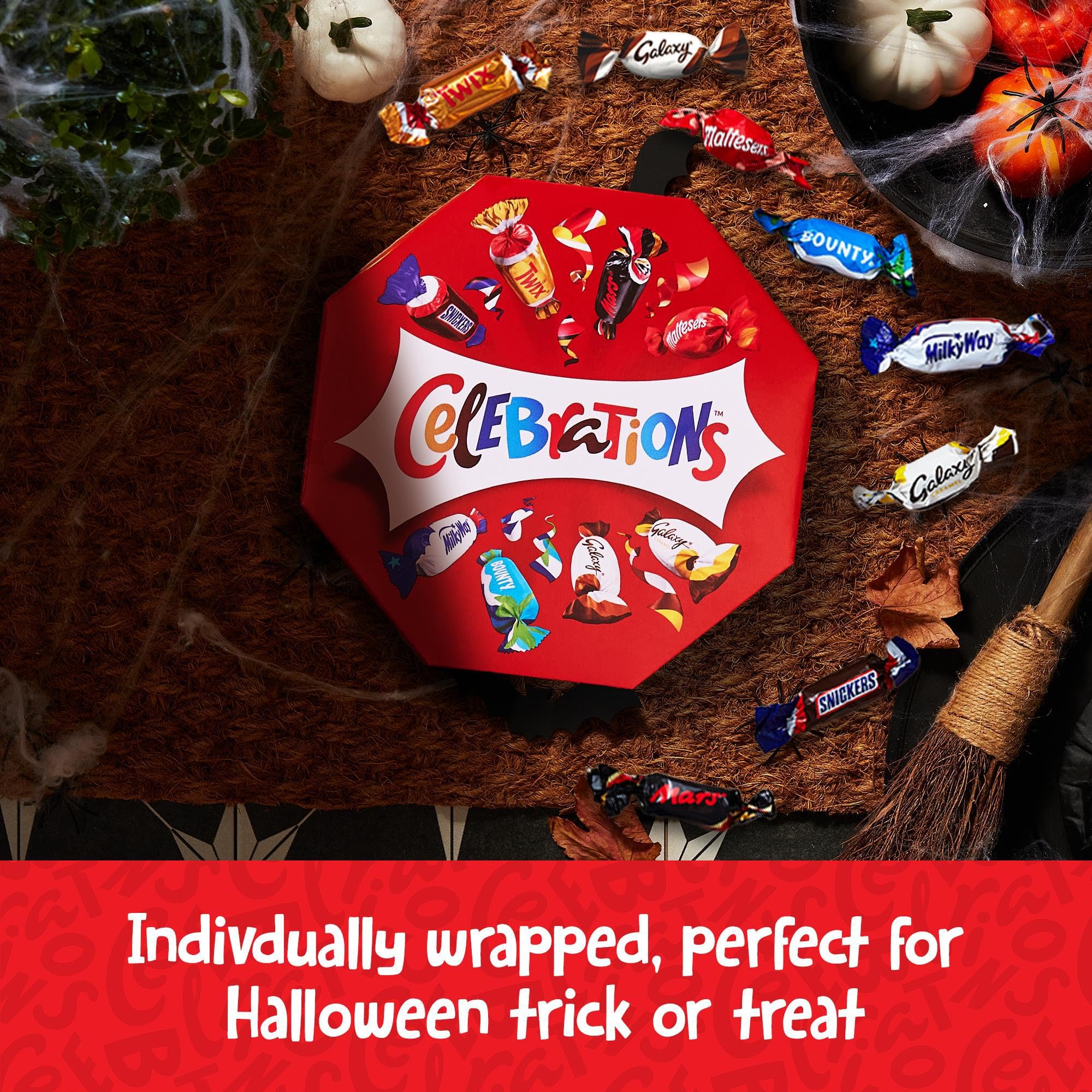 Celebrations Bulk Chocolate Box, 950g - Assorted Mini Chocolate Bars & Biscuits Gift Box 6