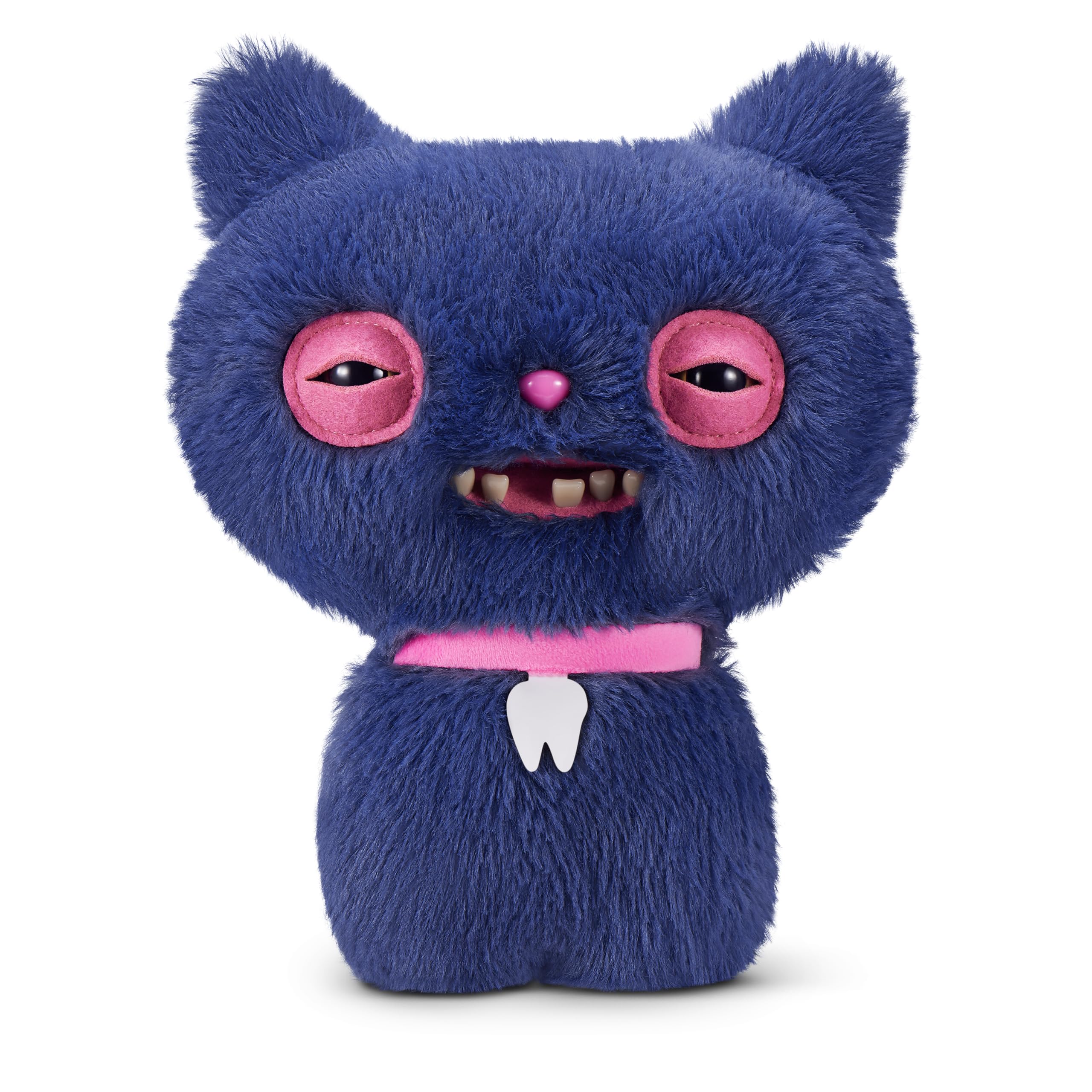 Fuggler Alley Cats 9-Inch Plush Toy (Cheezee) Grey by ZURU - Unisex Children 4+ Years 1