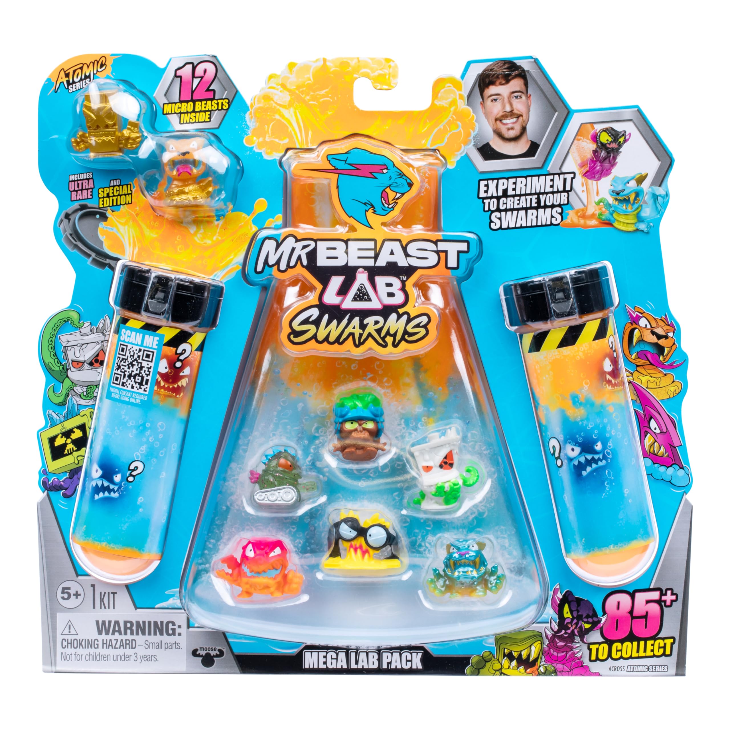 MrBeast Lab Swarms Atomic Series 12 Pack – Python Panther Micro Beasts