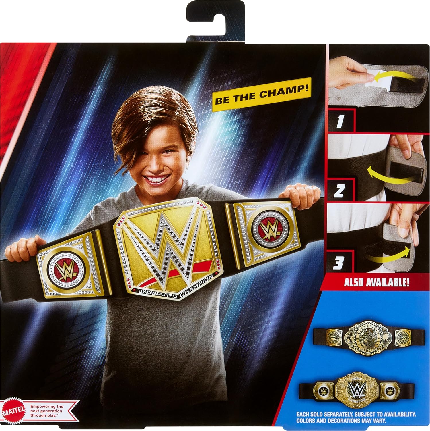 Mattel WWE Championship Title - Undisputed WWE Universal Championship Role-Play for Kids 6+ 5