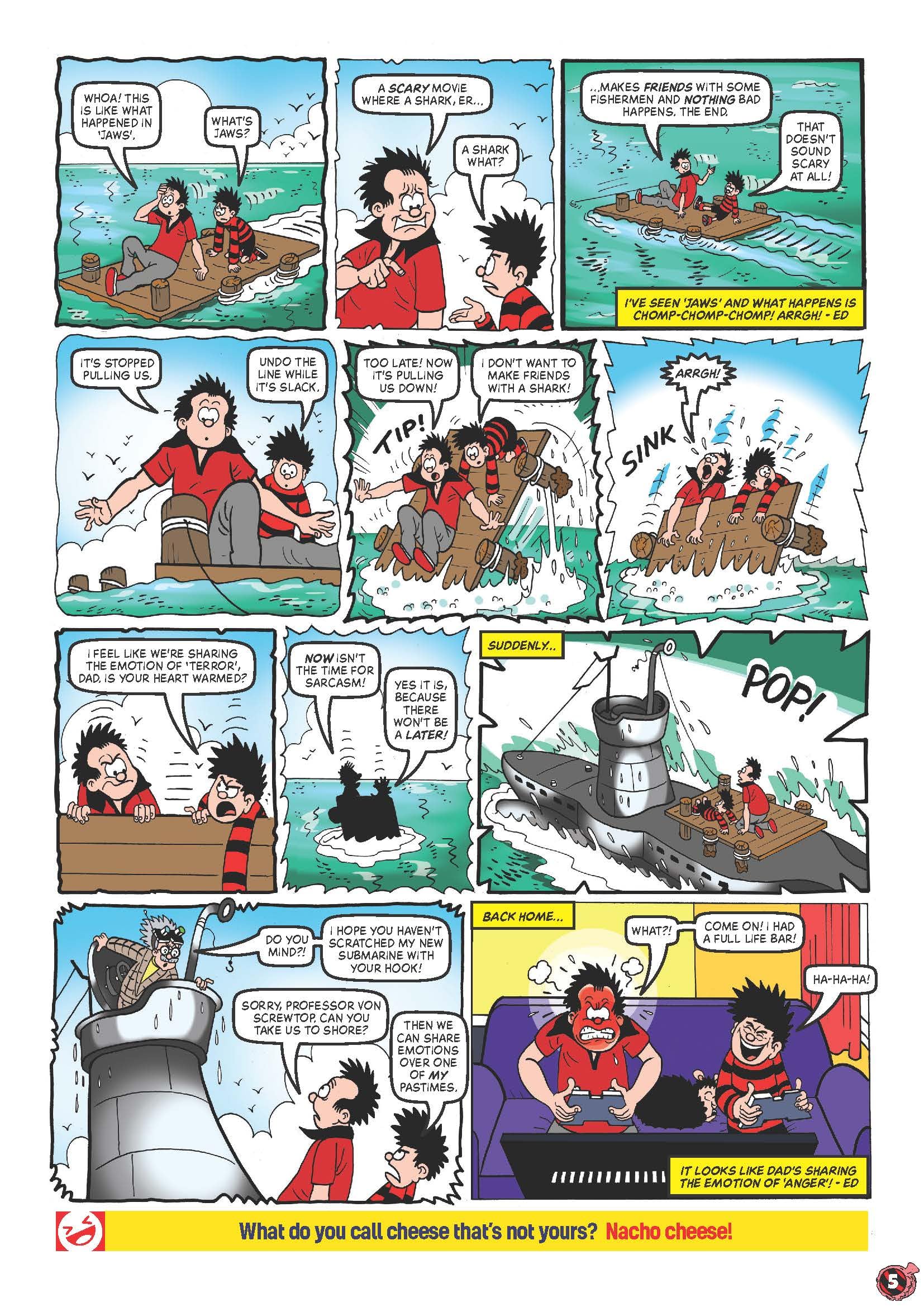 DC Thomson Beano Presents: Dennis The Menace & Gnasher - Chaos Comes With Stripes | Collection Comic 3