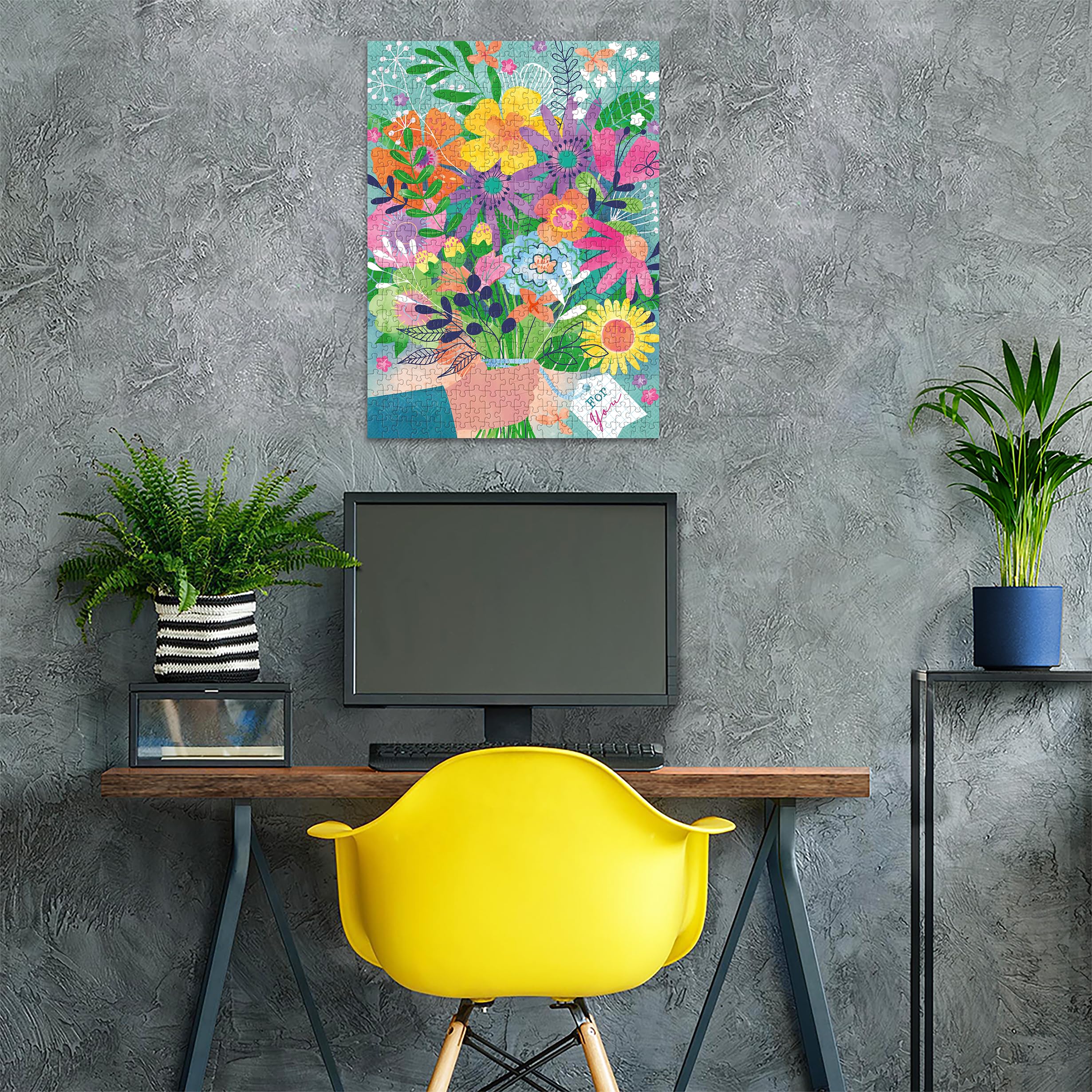 Ravensburger Flowers for You Jigsaw Puzzle - 500 Pieces | Glare-Free Finish | FSC Certified 5