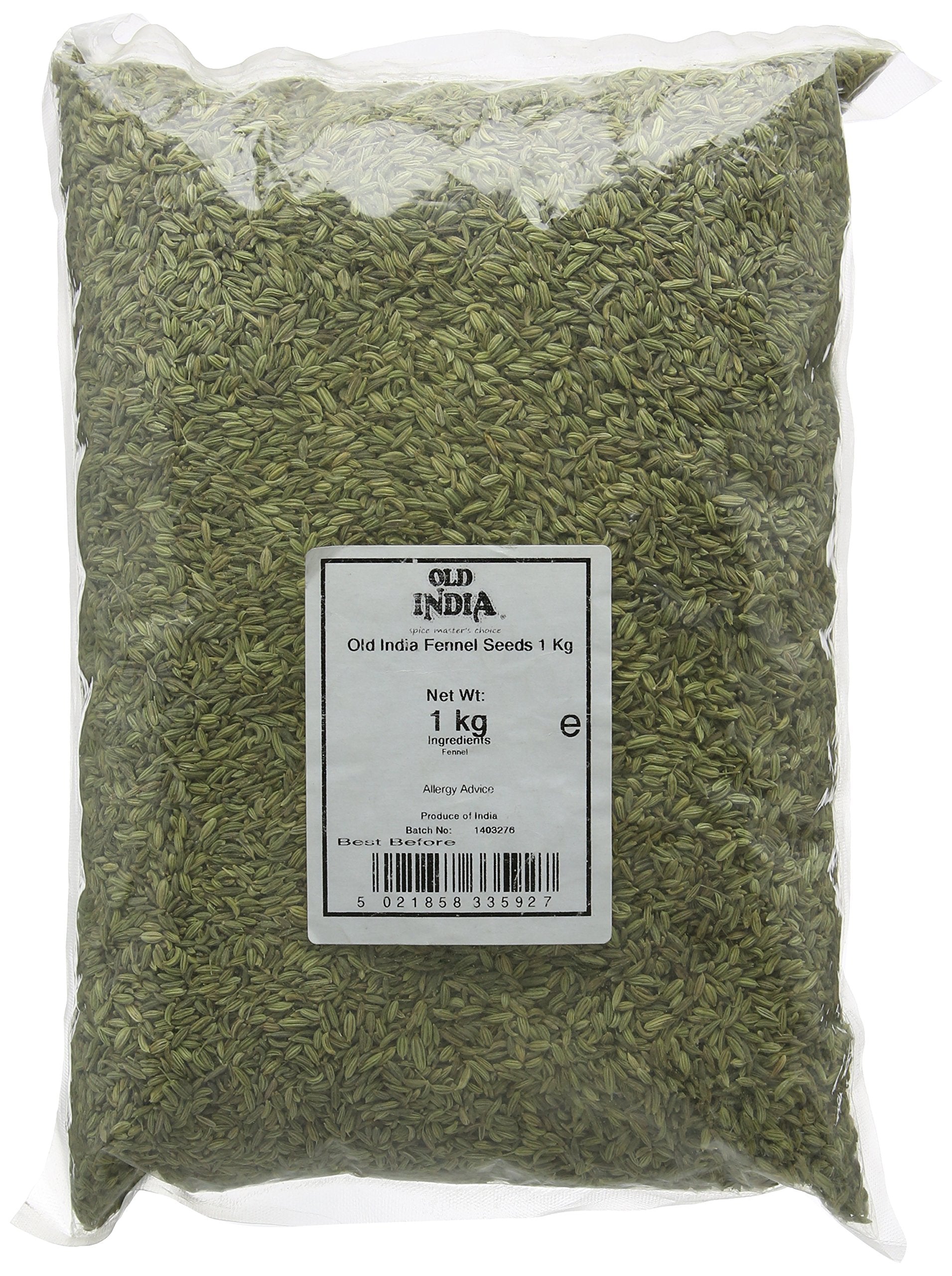 Old India Fennel Seeds - 1 kg Natural Whole Spice for Cooking 1