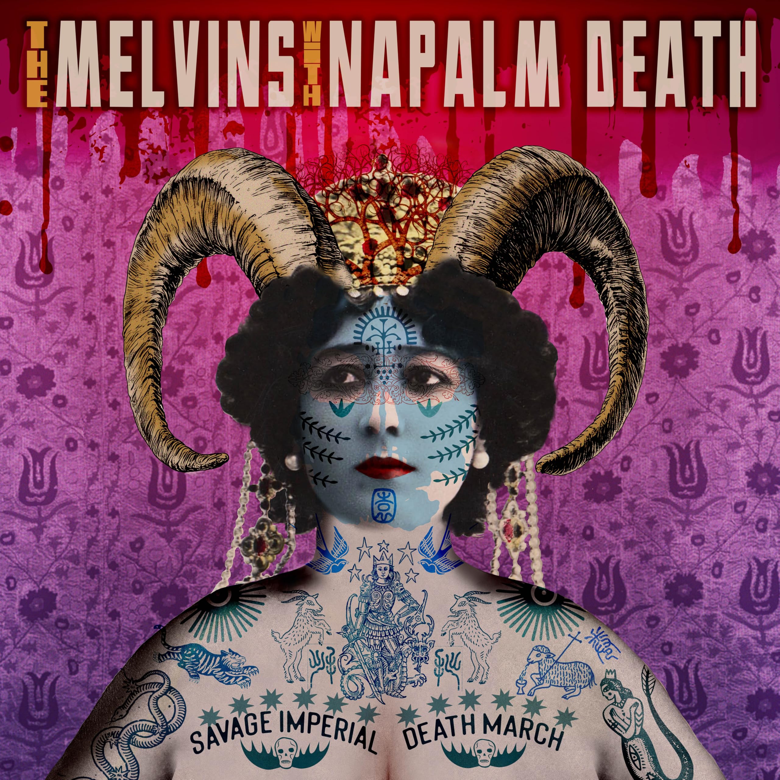 Melvins with Napalm Death - Savage Imperial Death March [audioCD]