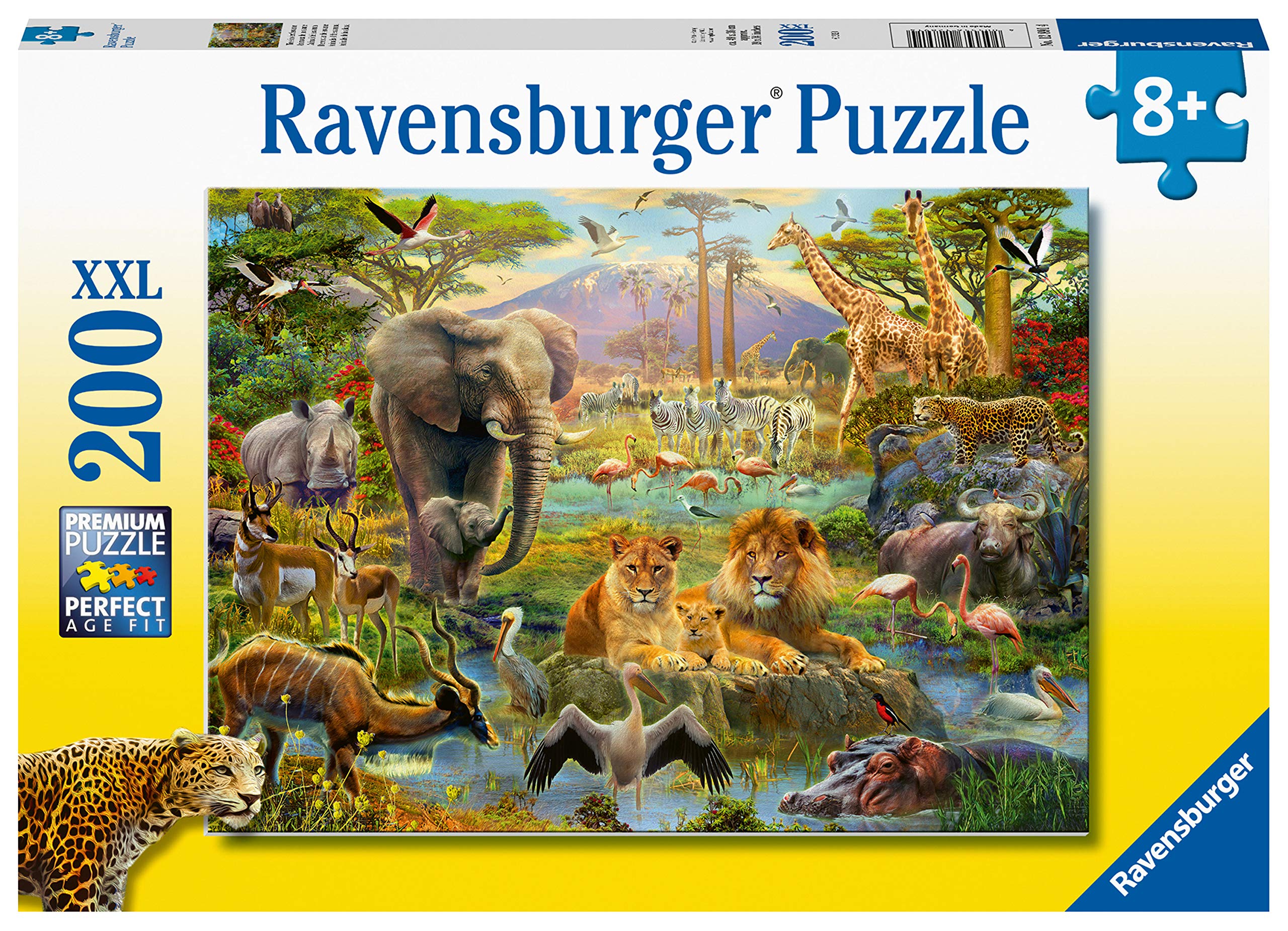 Ravensburger Animals of The Savanna Jigsaw Puzzle - 200 Extra Large Pieces for Kids Age 8+ 1