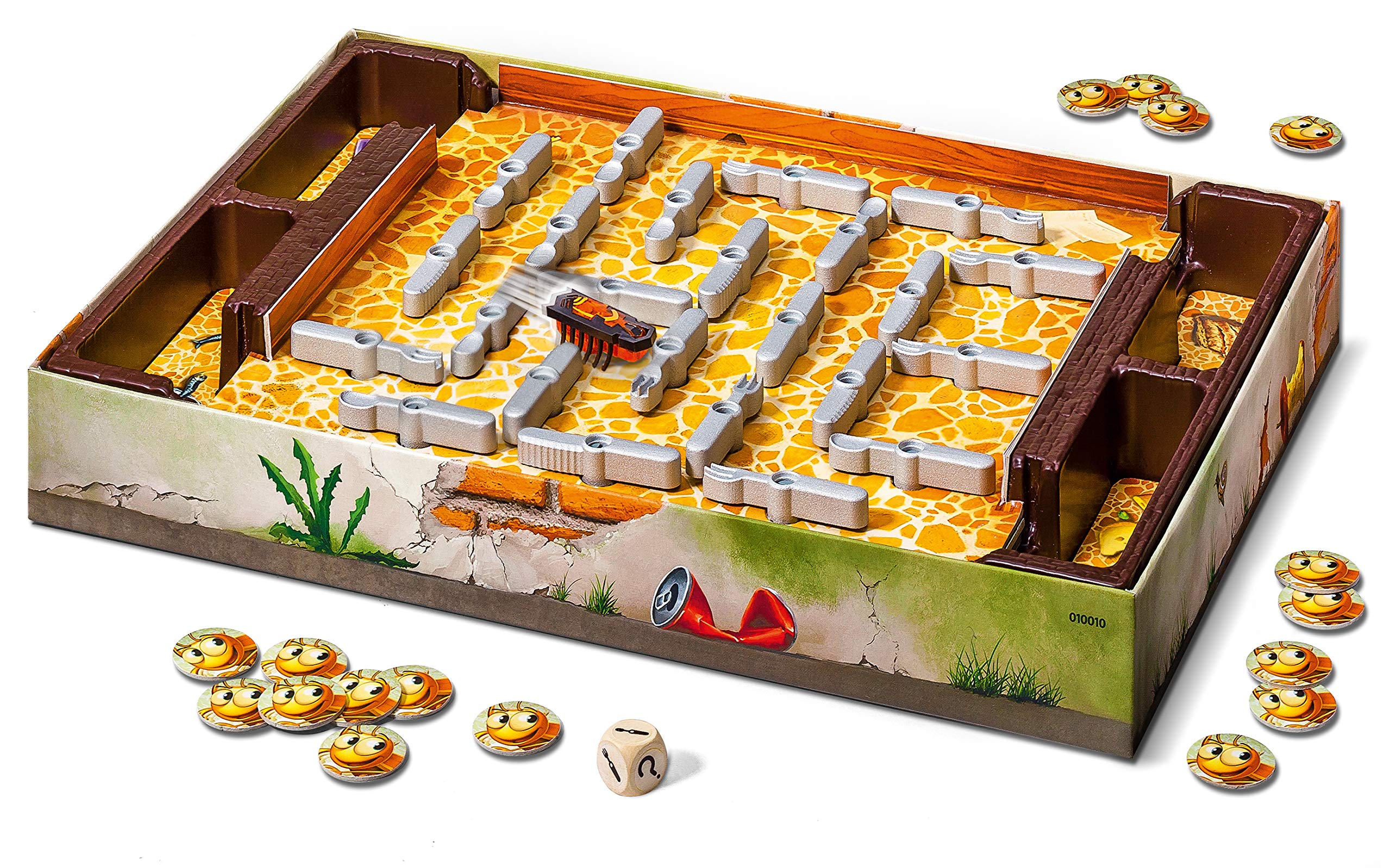 Ravensburger Bugs in the Kitchen Board Game for Kids Age 6 and Up - 2 to 4 Players with HEXBUG Nano 7