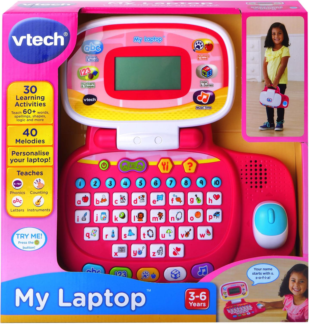 VTech Pre-School My Laptop - Educational Electronic Learning Toy for Ages 3-6