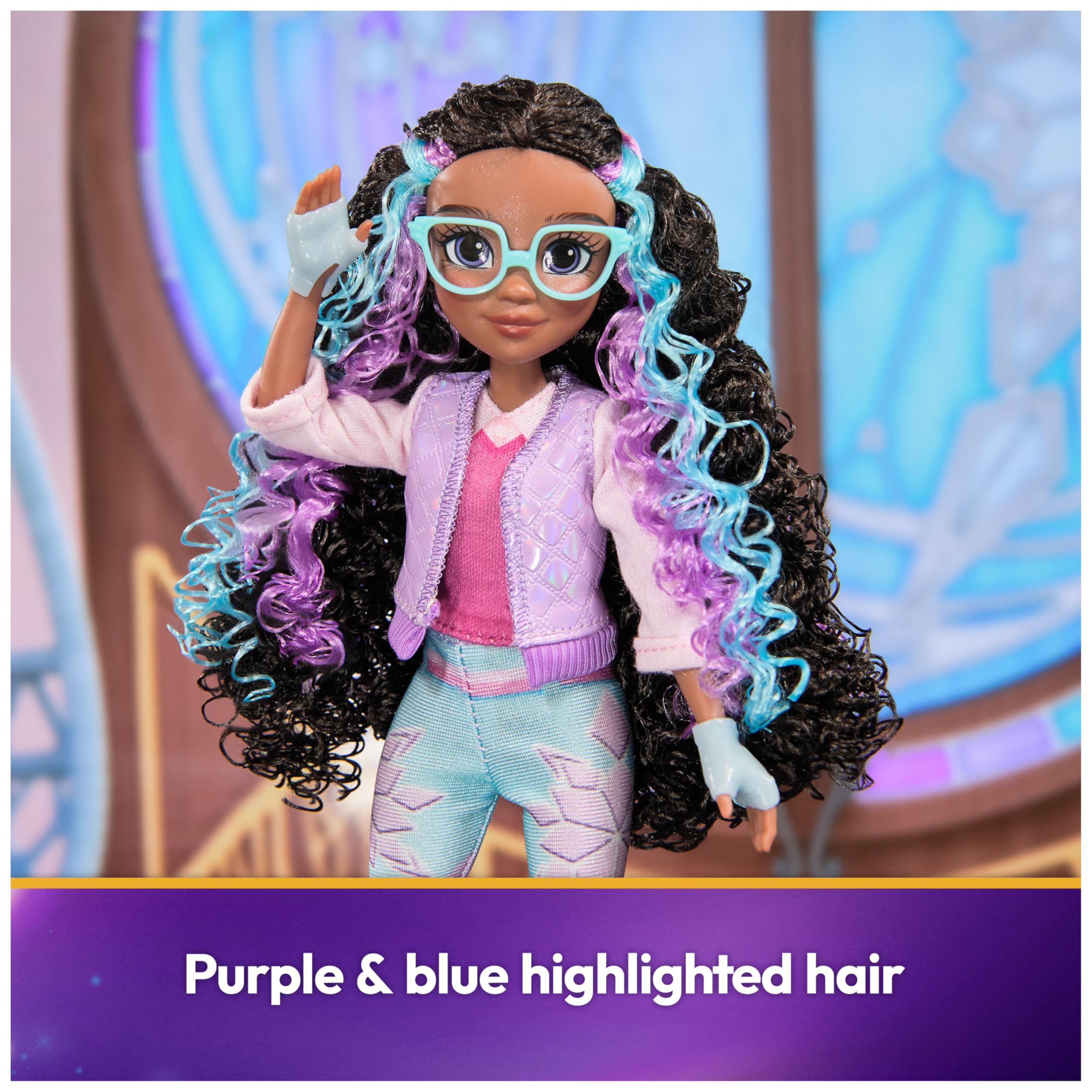 Unicorn Academy Layla Doll with Highlighted Hair - 24cm Fashion Doll & 5 Accessories 7