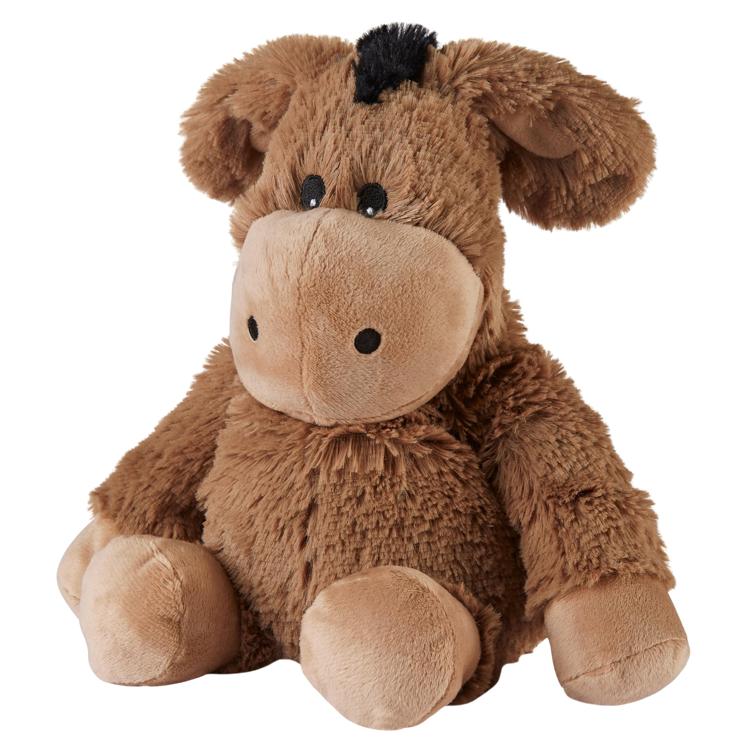 Warmies Donkey Microwavable Heatable Plush - French Lavender Scented for Warm or Cold Therapy 1