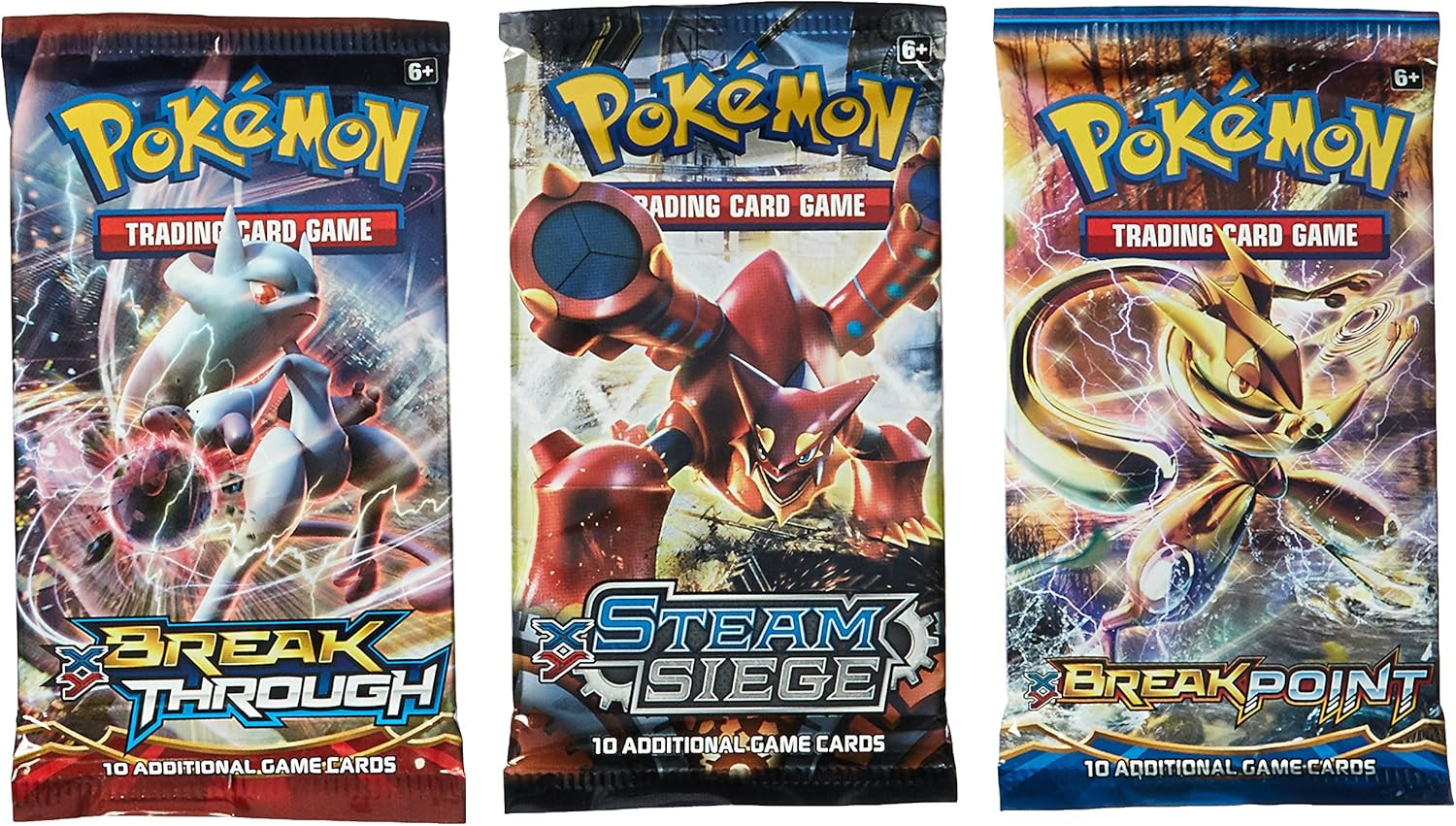 Pokemon TCG 3 Booster Packs - Random Expansion Packs 1