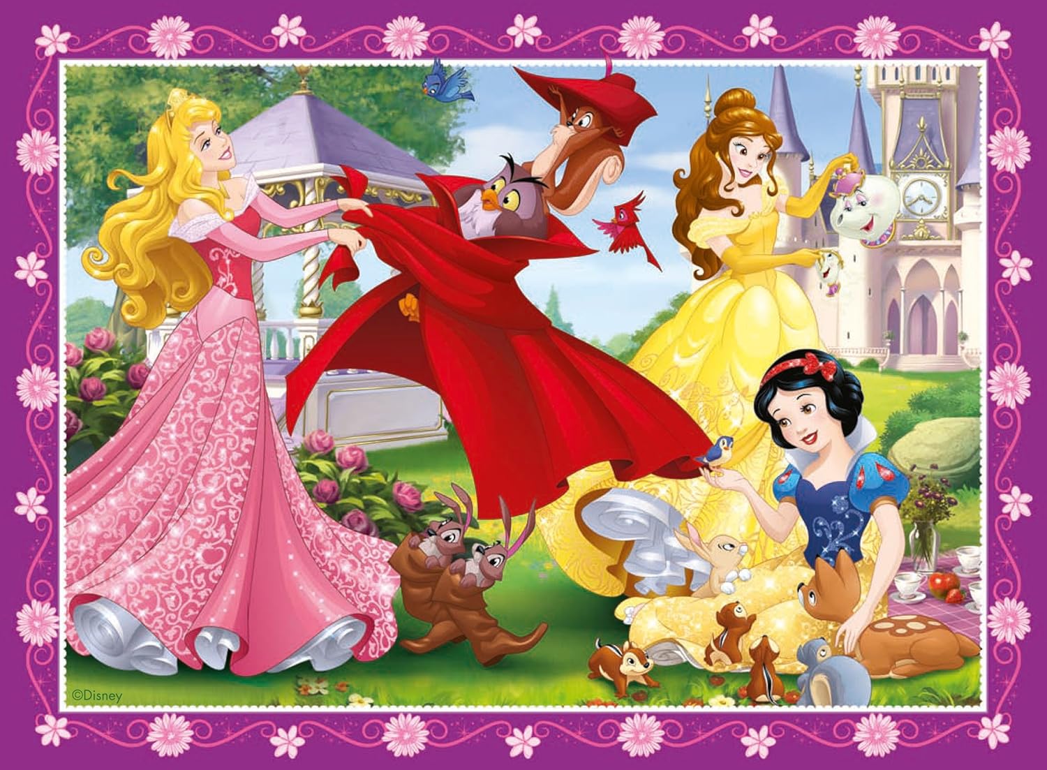 Ravensburger Disney Princess 4-in-1 Puzzle Set - 12, 16, 20, 24 Piece Jigsaw Puzzles for Kids 5