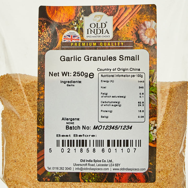 Old India Garlic Granules 250g