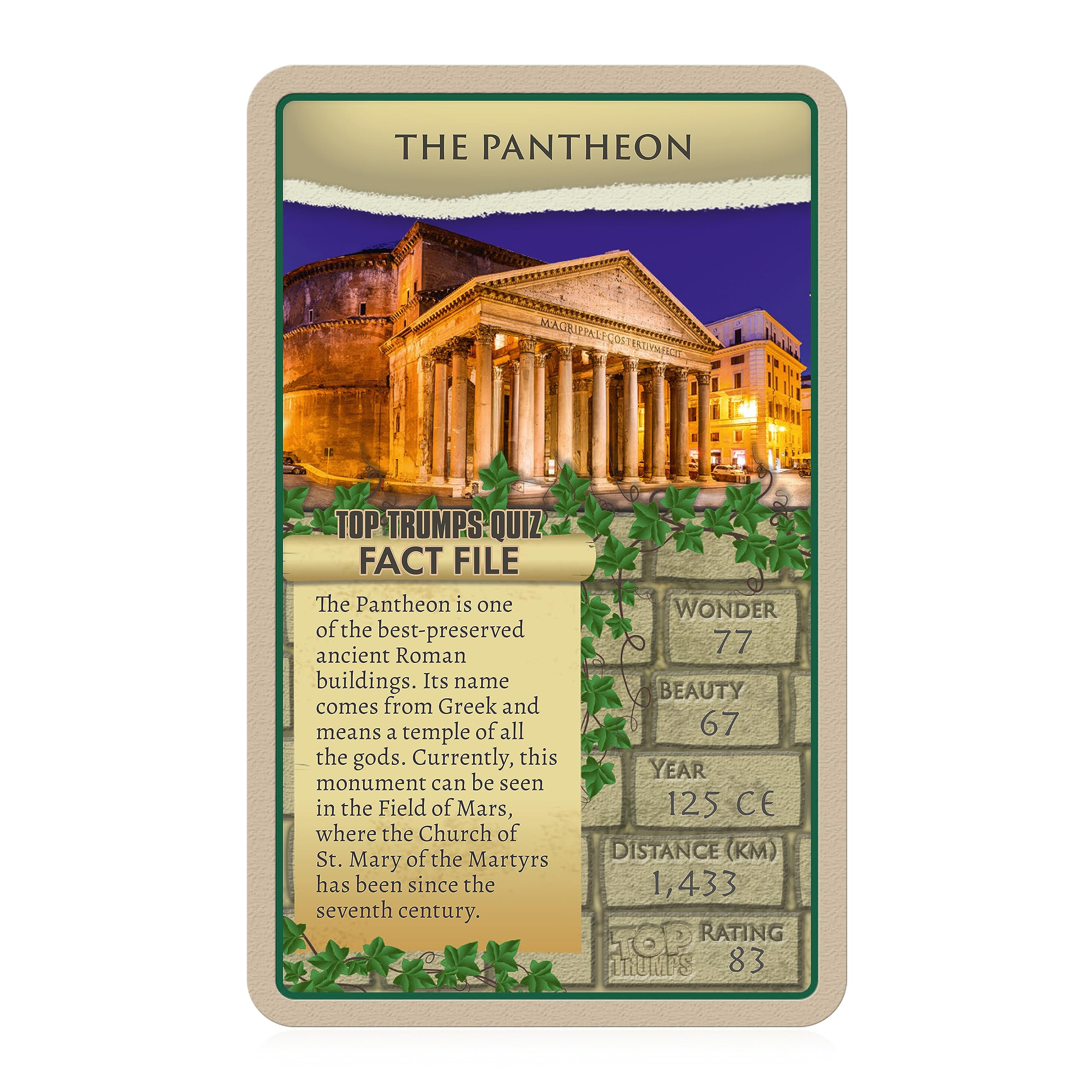 Top Trumps Wonders of the Ancient World Classic Card Game - Educational, Portable, Ages 6+ 3