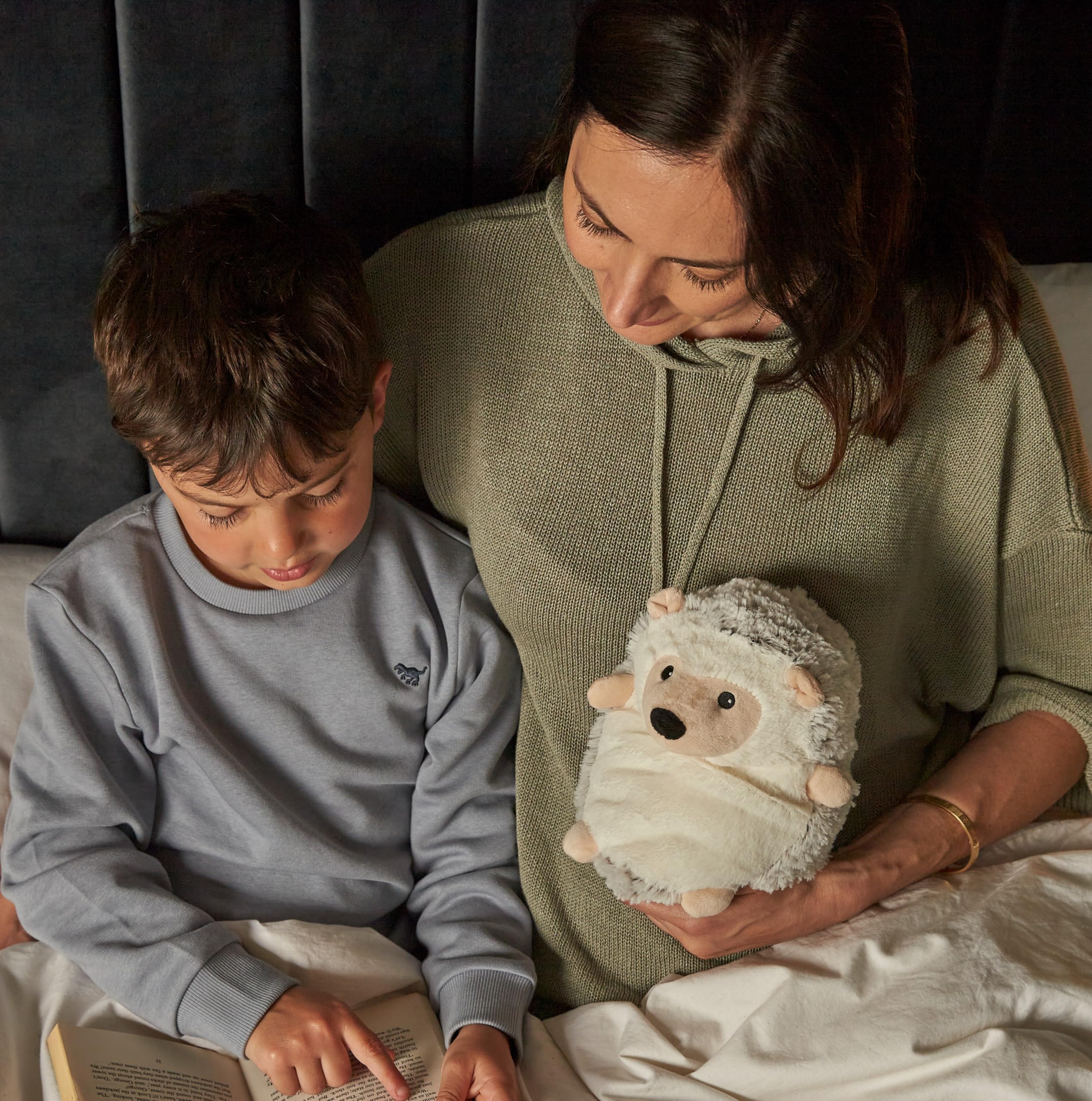 Warmies Plush Hedgehog - Microwavable Weighted Lavender Scented Stuffed Animal for Warmth & Relaxation 6