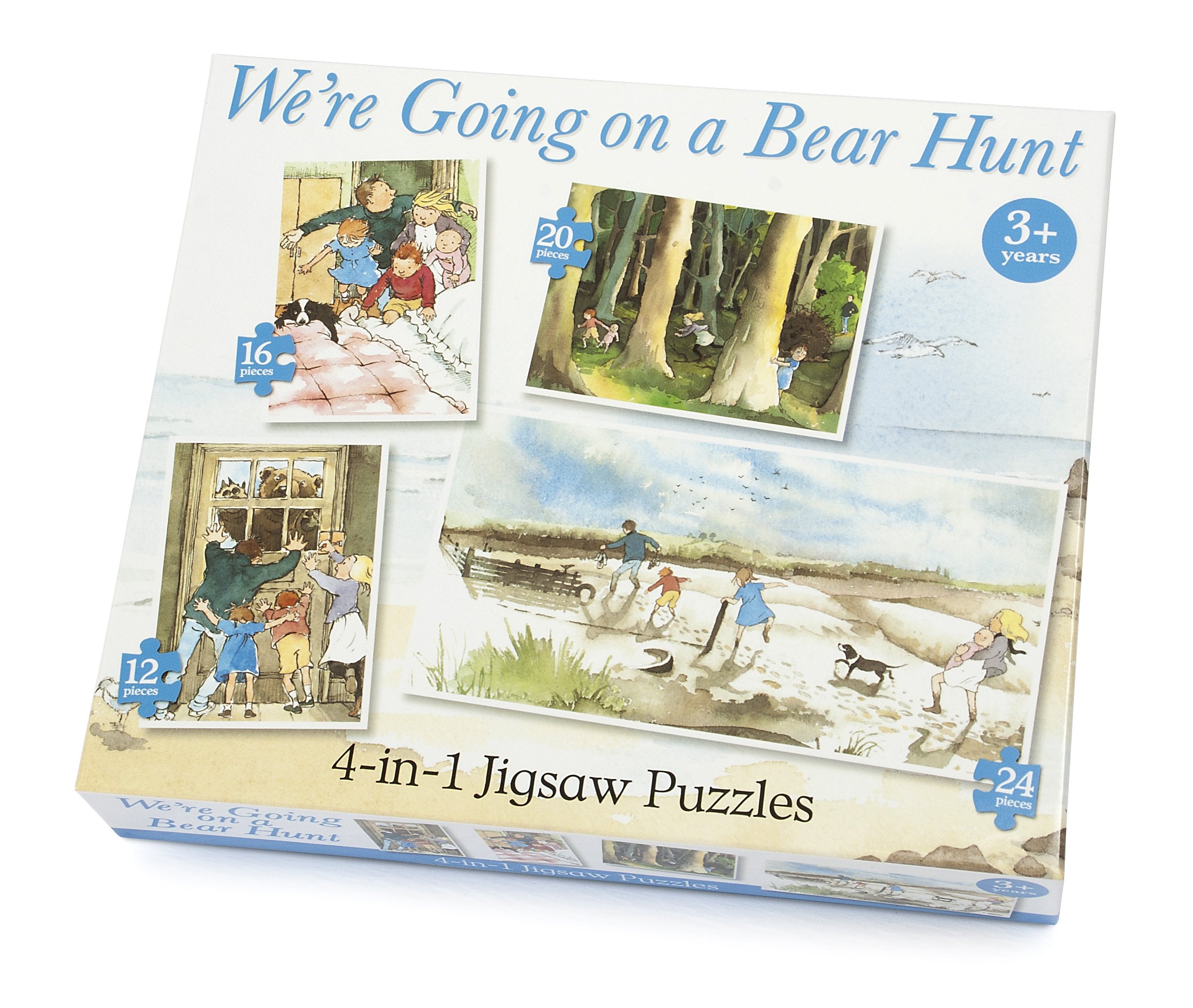 Paul Lamond 4-in-1 We're Going on a Bear Hunt Jigsaw Puzzles Set 1