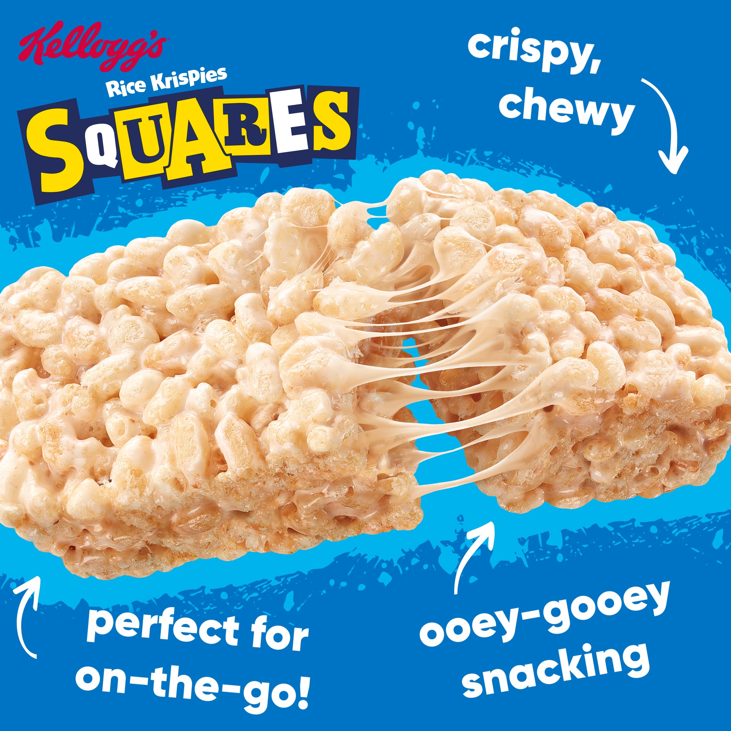 Rice Krispies Squares Marshmallow Cereal Bars - 30 Count Pack | 28g Each 2