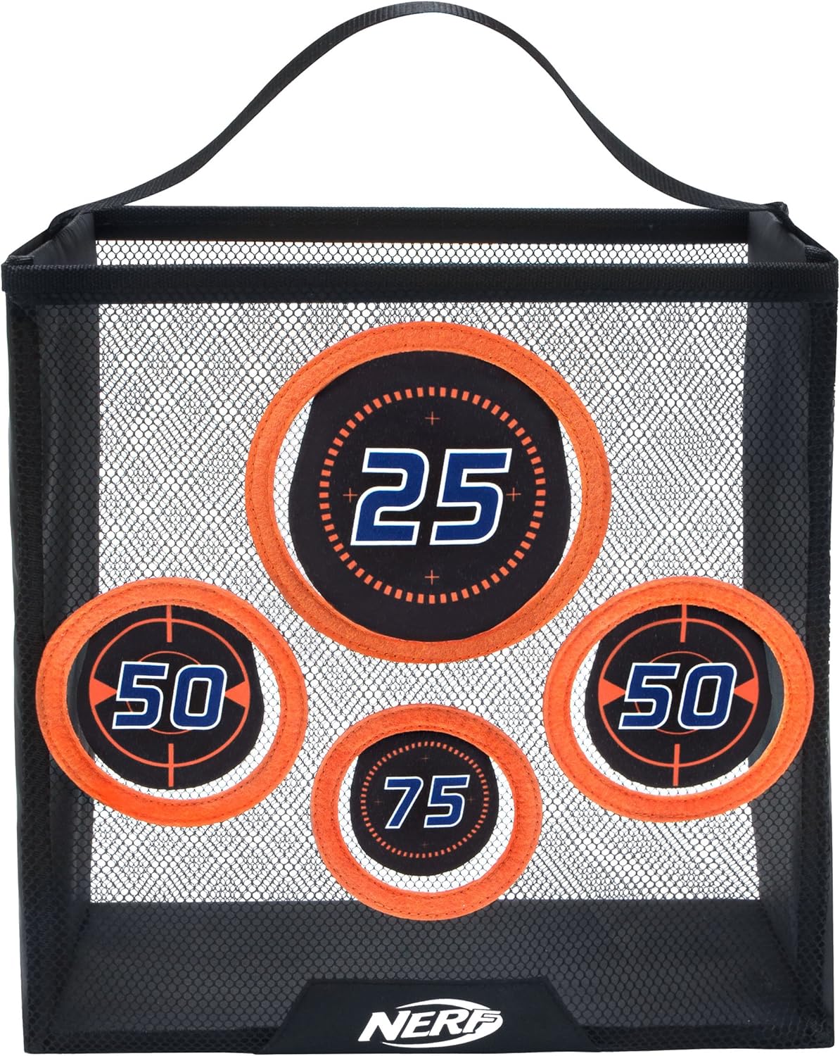 Nerf Elite Portable Practice Target - Mesh Dart Catcher with Handle 1