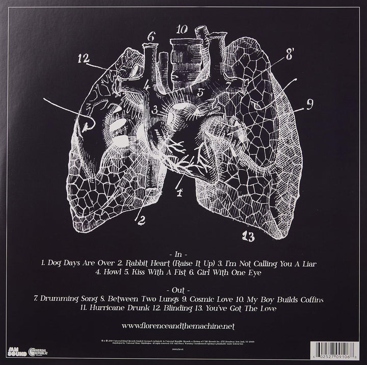 Florence & The Machine - Lungs Vinyl LP