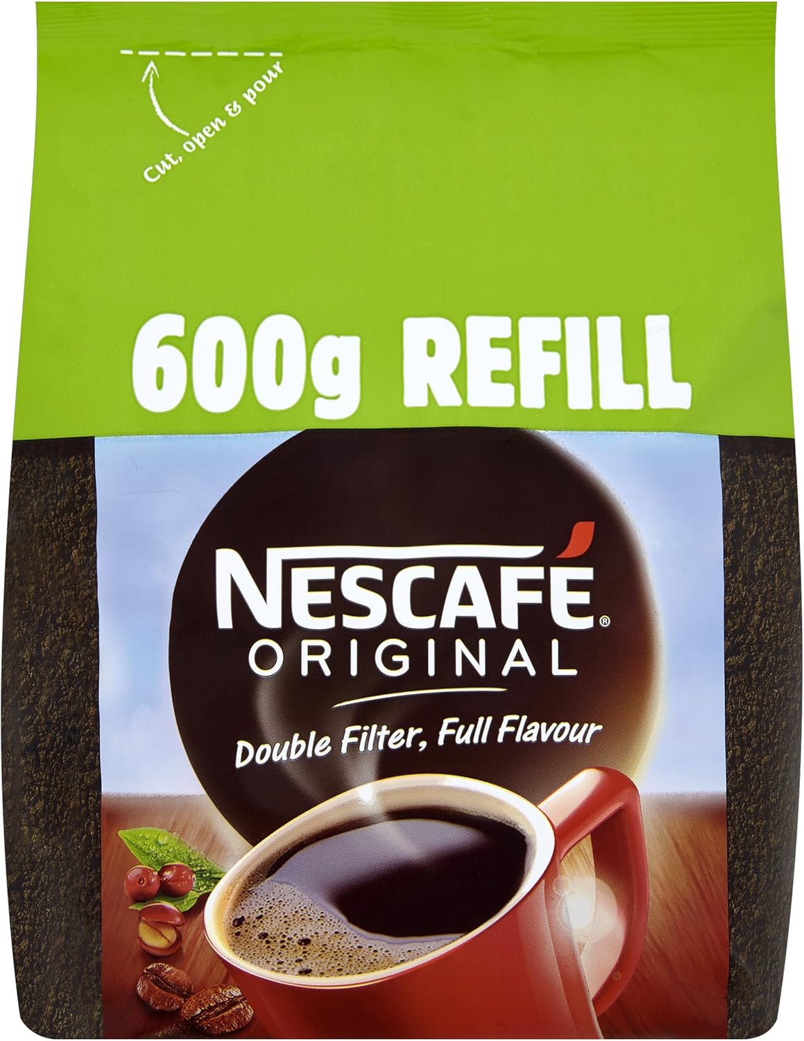 NESCAFÉ Original Coffee Granules 600g Refill Pouch 1