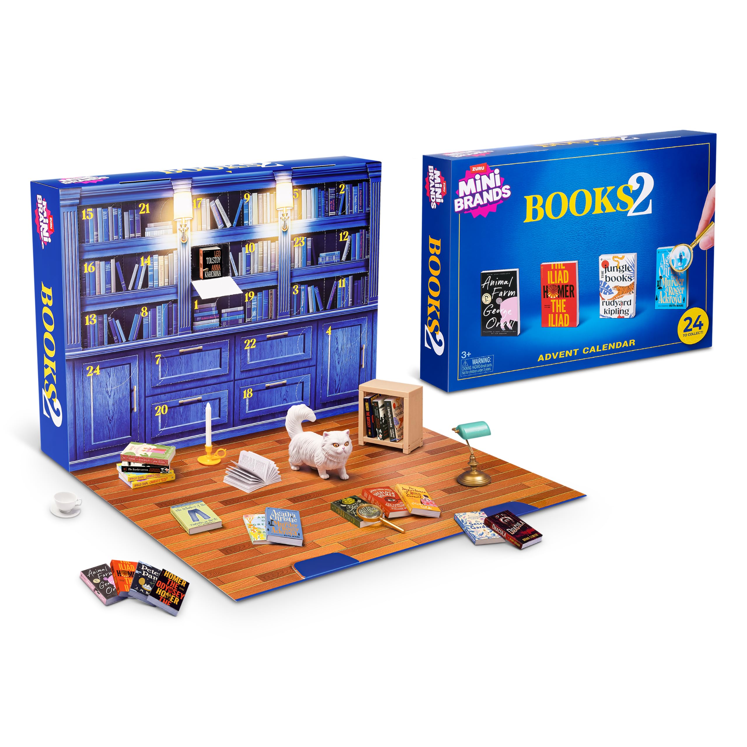 Mini Brands Toy Advent Calendar - 24 Mini Books & Accessories | ZURU 1