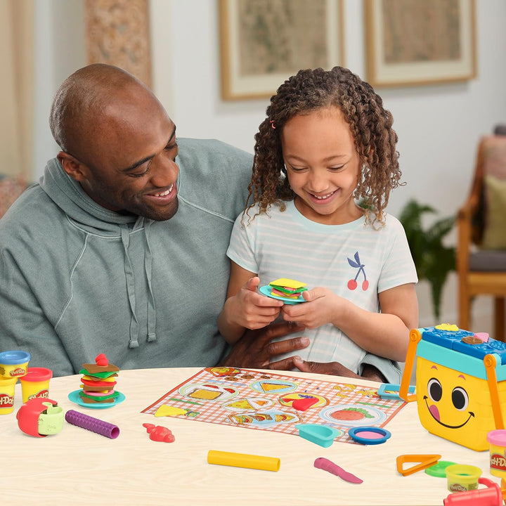Play-Doh Picnic Shapes Starter Set - Preschool Arts & Crafts Toy for Ages 3+