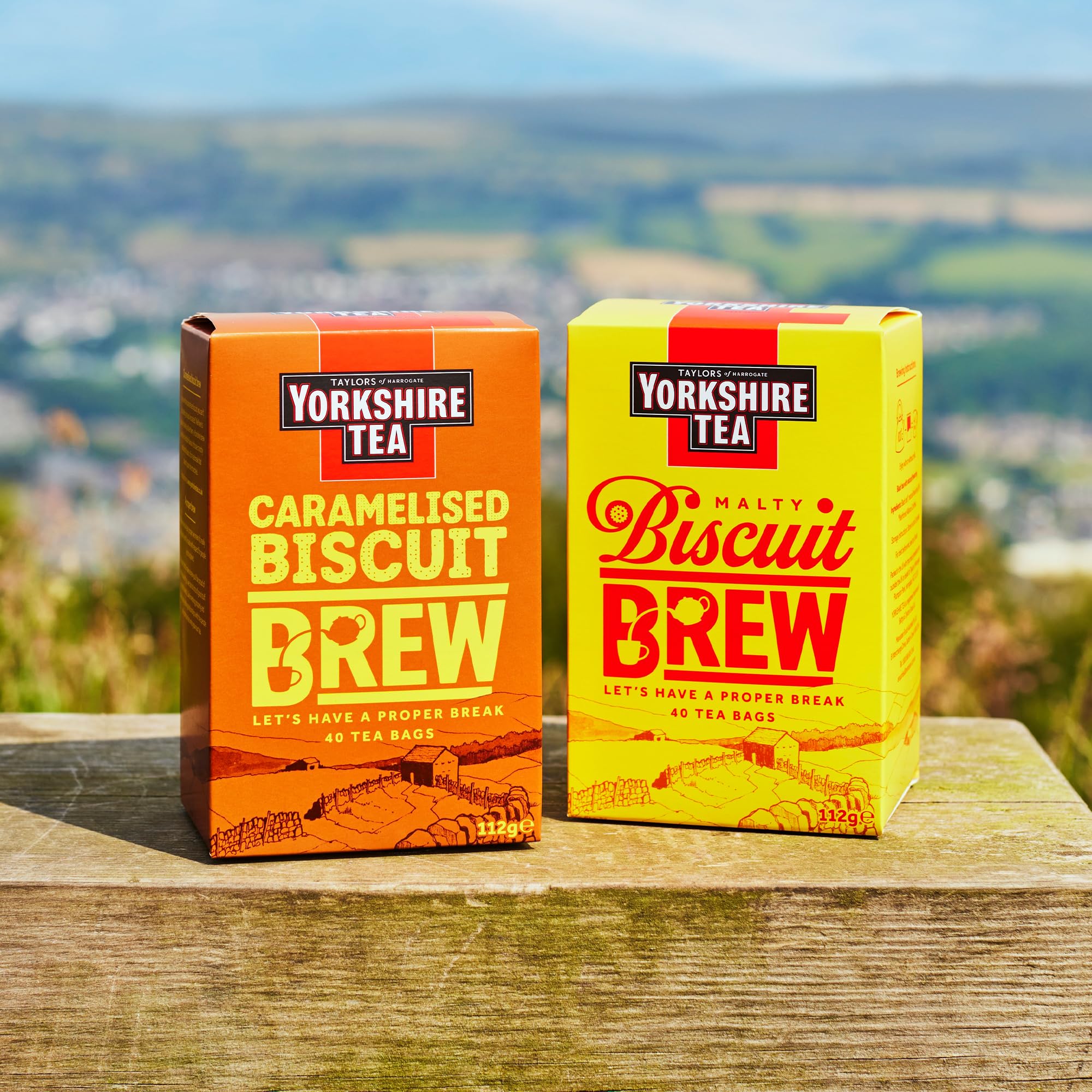 Yorkshire Tea – Teebeutel mit Karamellbiskuit-Geschmack, 4 Schachteln mit je 40 Stück 7