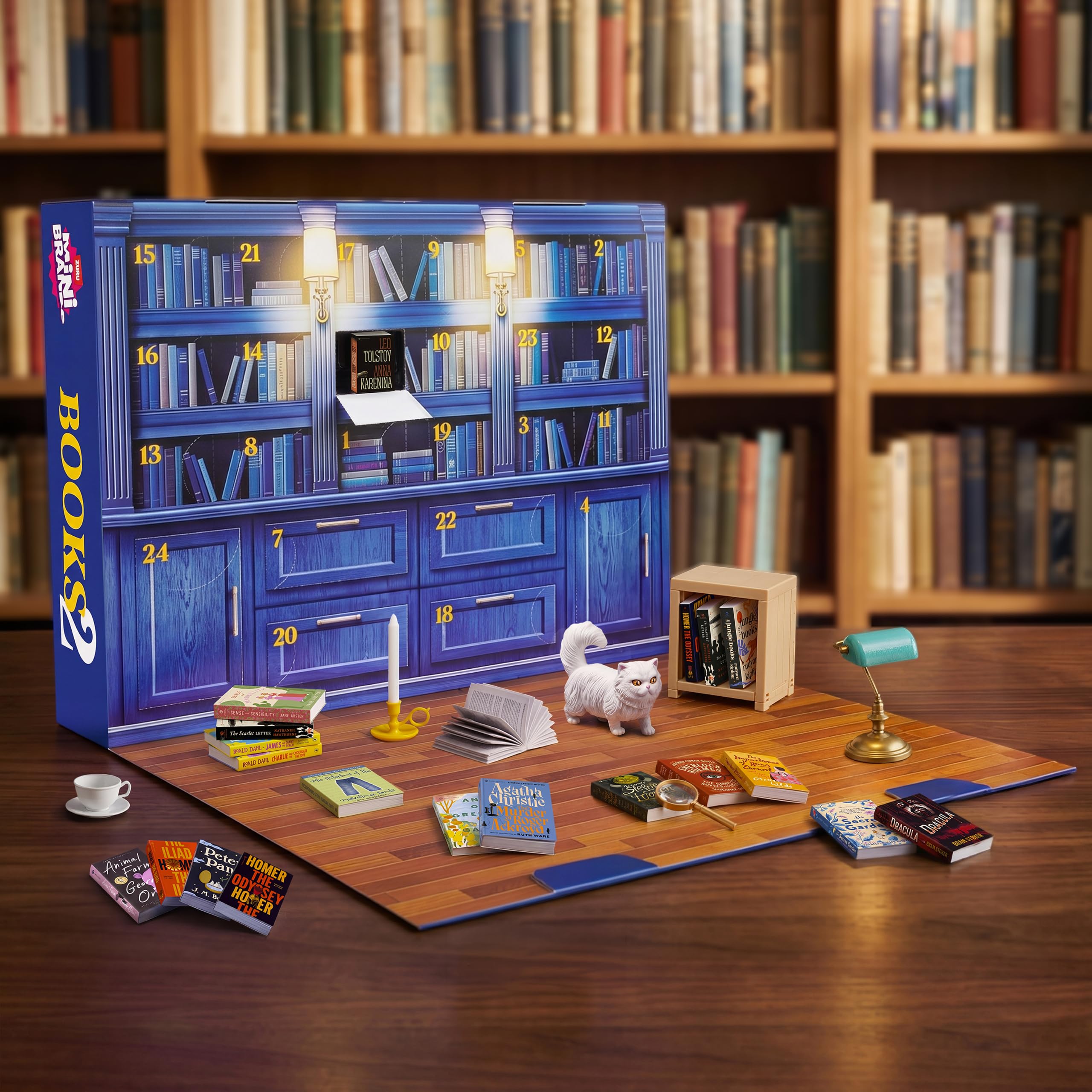 Mini Brands Toy Advent Calendar - 24 Mini Books & Accessories | ZURU 5